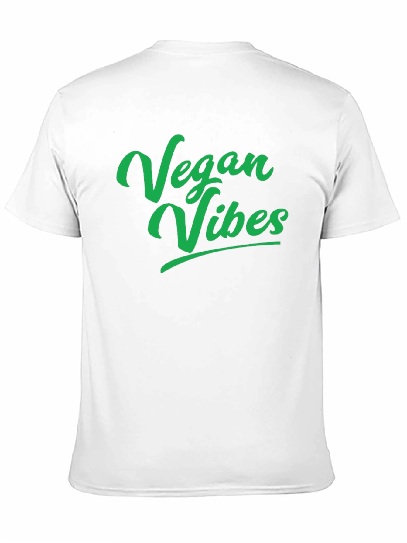 Vegan Vibes Black T-Shirt - Stylish and Comfortable