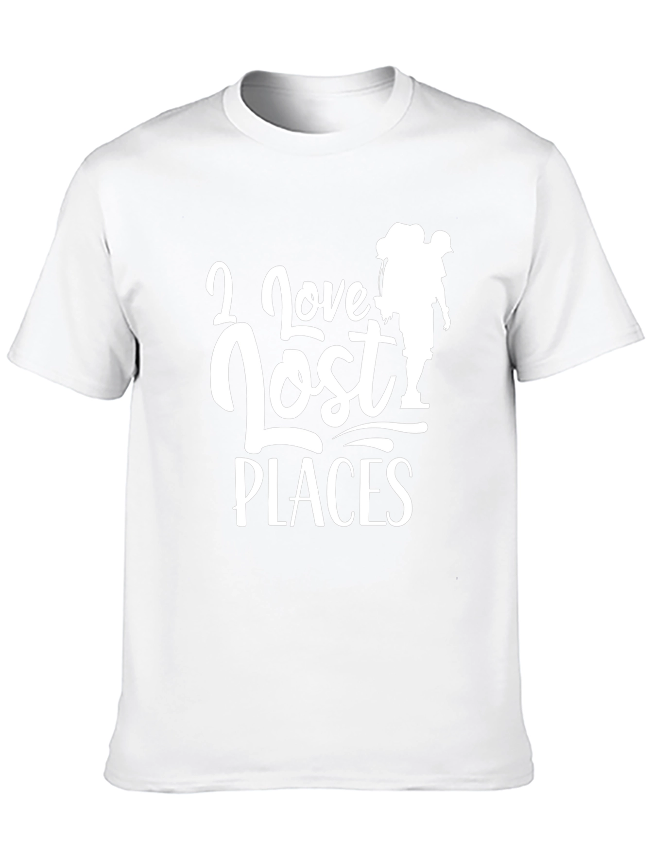 I Love Lost Places Hiking T-Shirt