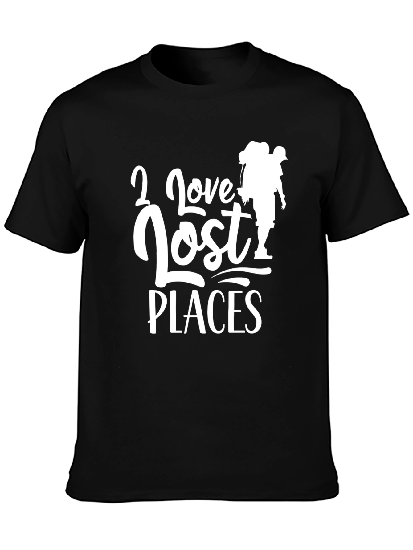 I Love Lost Places Hiking T-Shirt