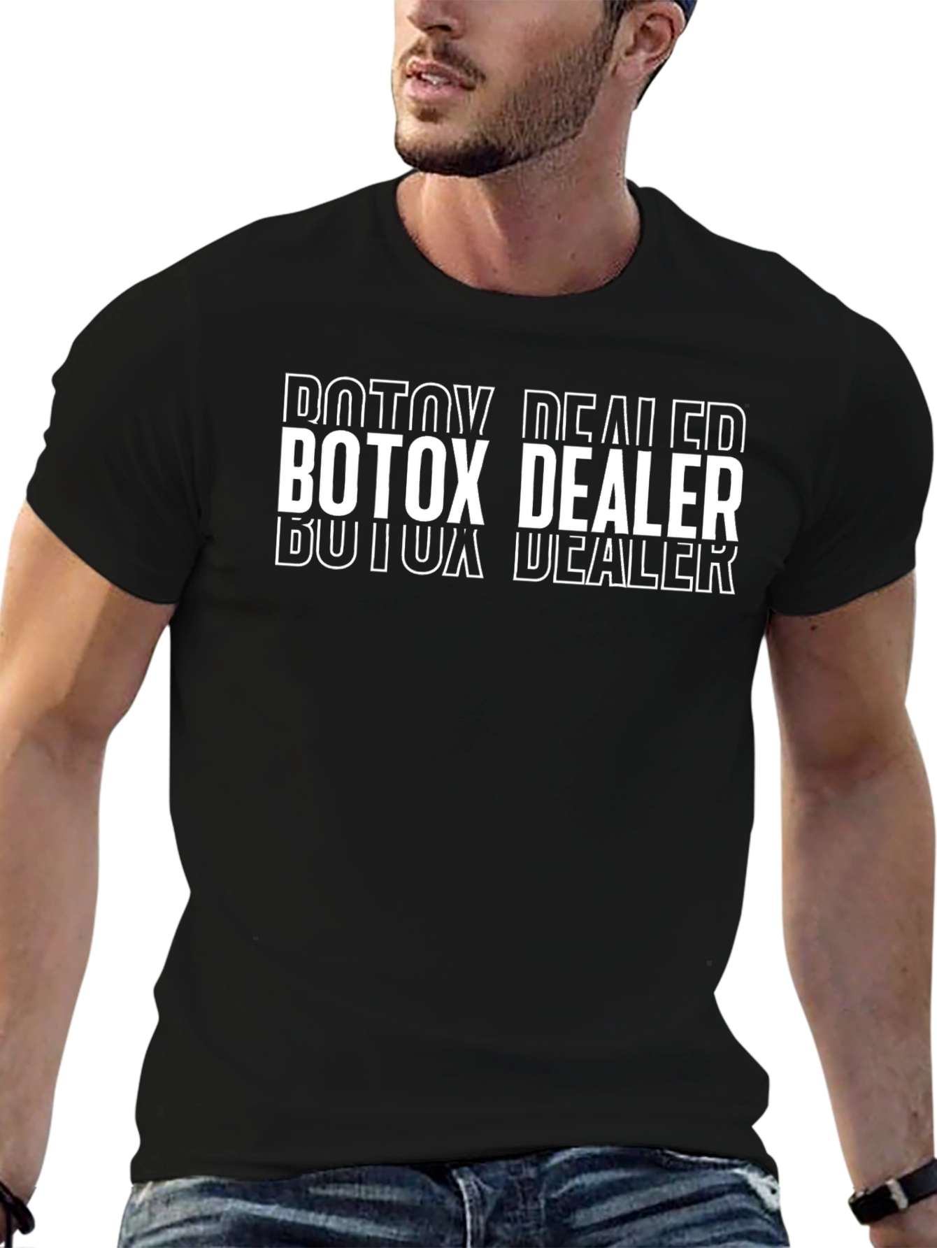 Botox Dealer Graphic T-Shirt - Aesthetic Humor Tee