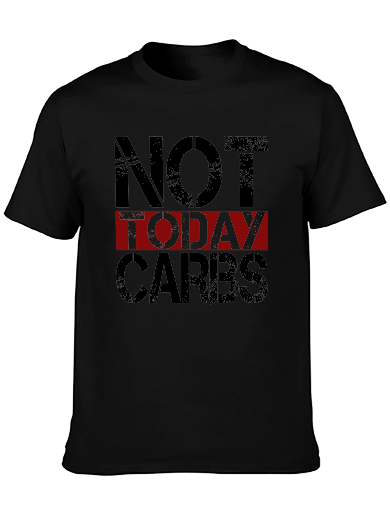 Not Today Carbs - Mens Graphic T-Shirt