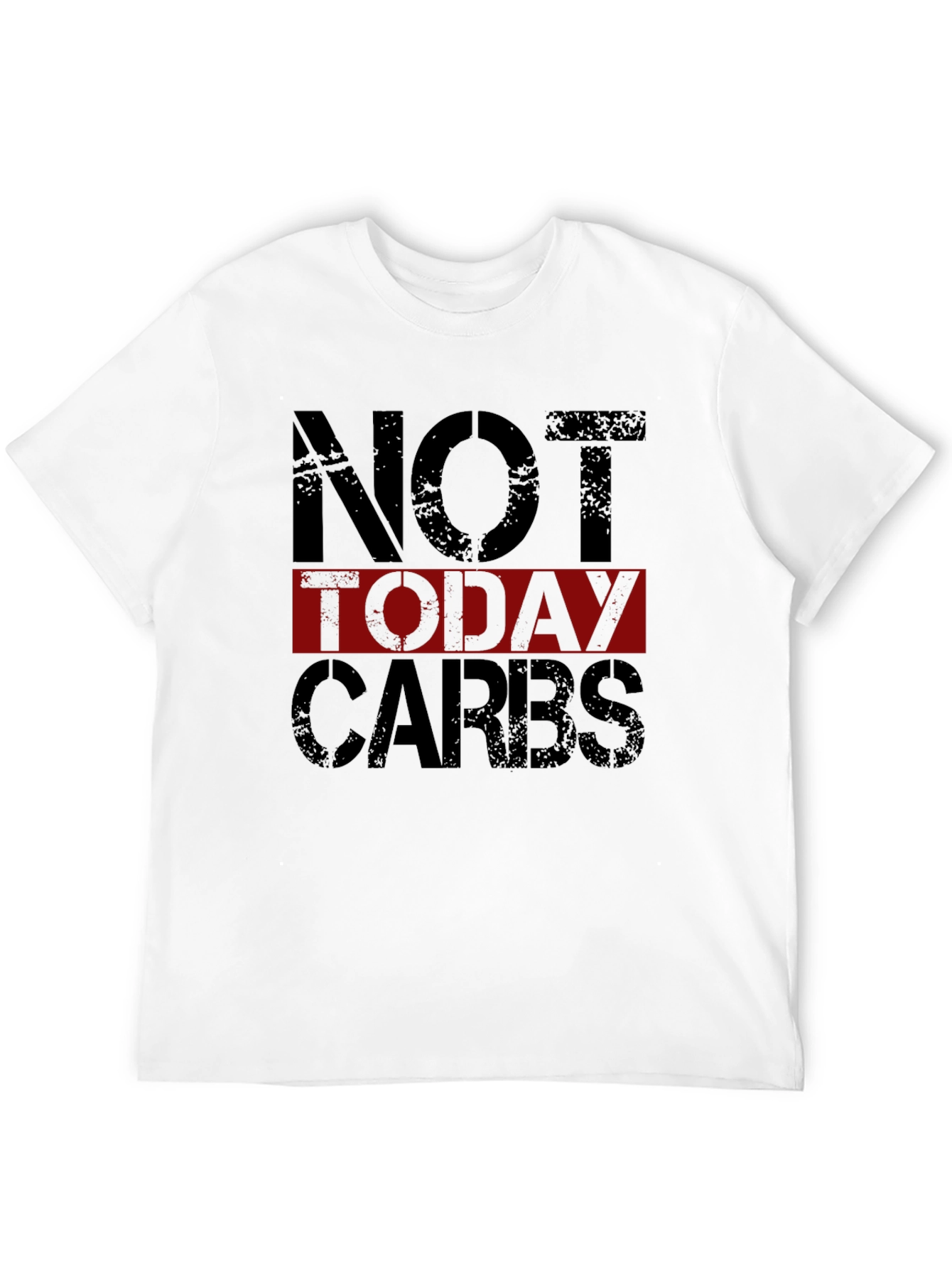 Not Today Carbs - Mens Graphic T-Shirt