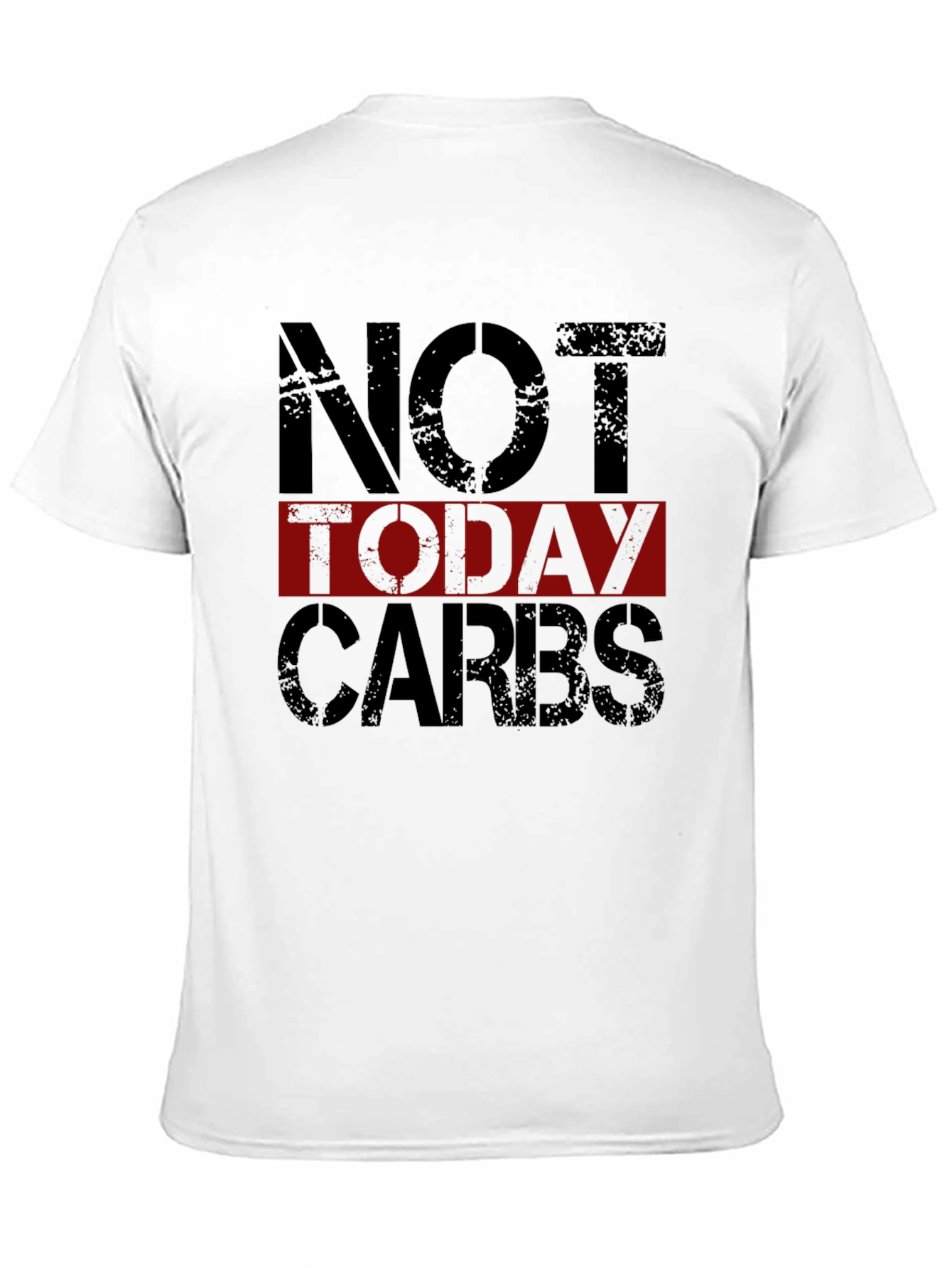 Not Today Carbs - Mens Graphic T-Shirt