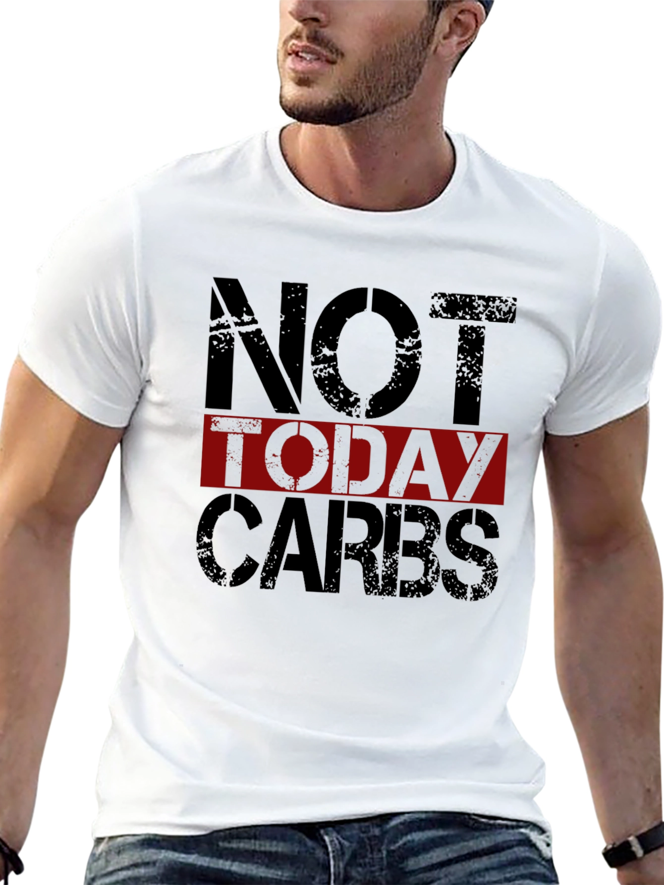 Not Today Carbs - Mens Graphic T-Shirt