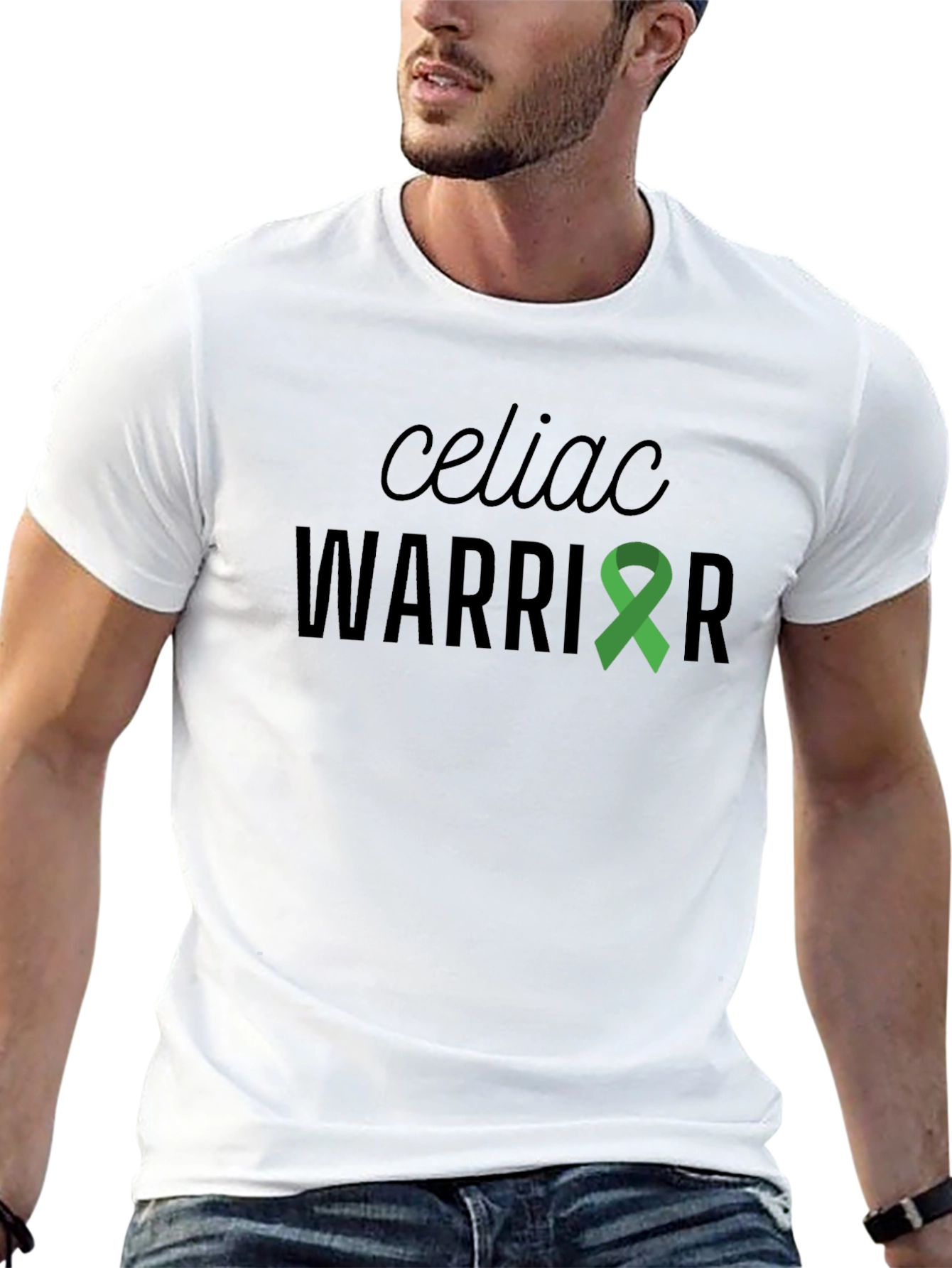 Celiac Warrior Black Graphic Tee