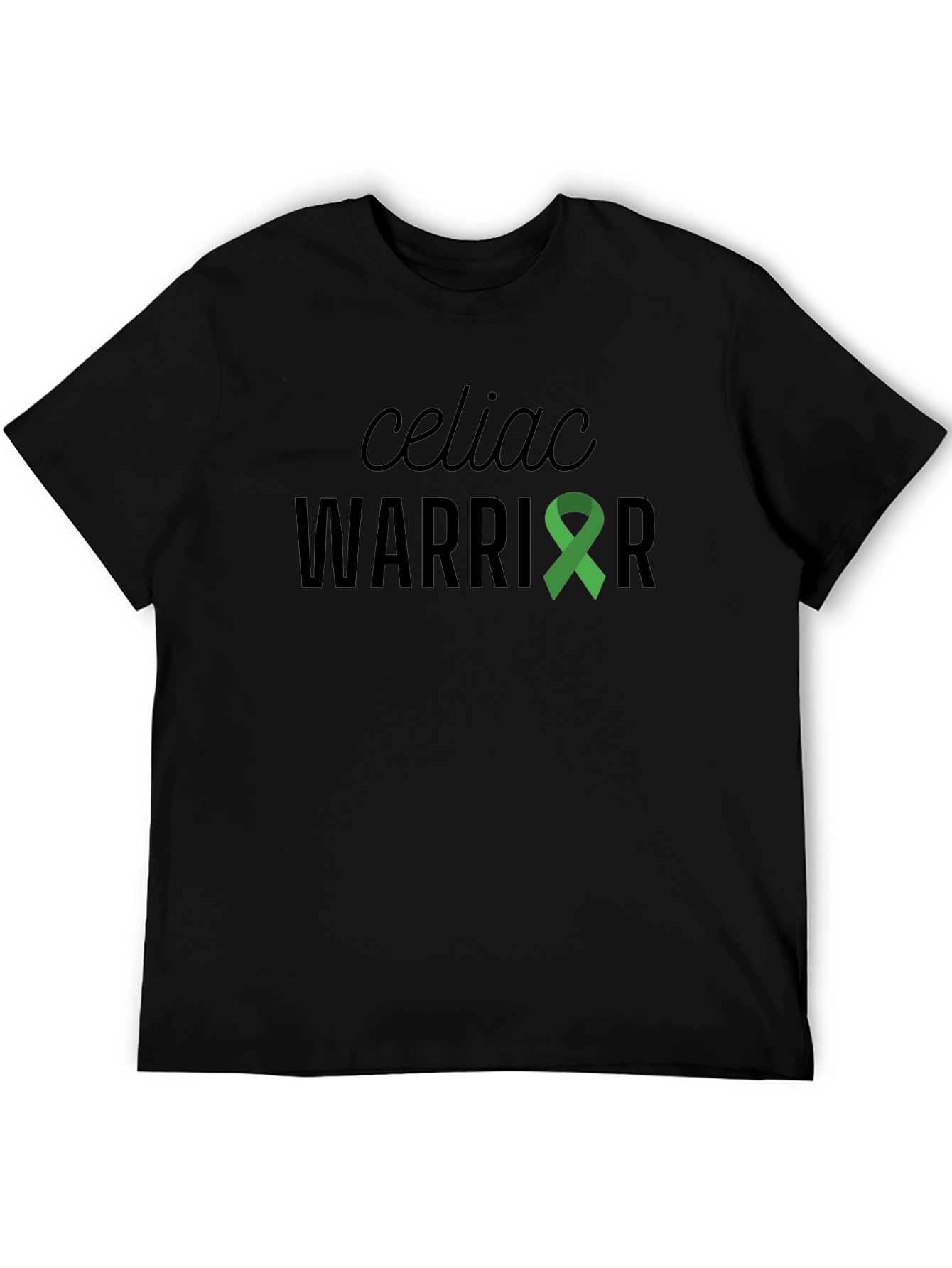 Celiac Warrior Black Graphic Tee