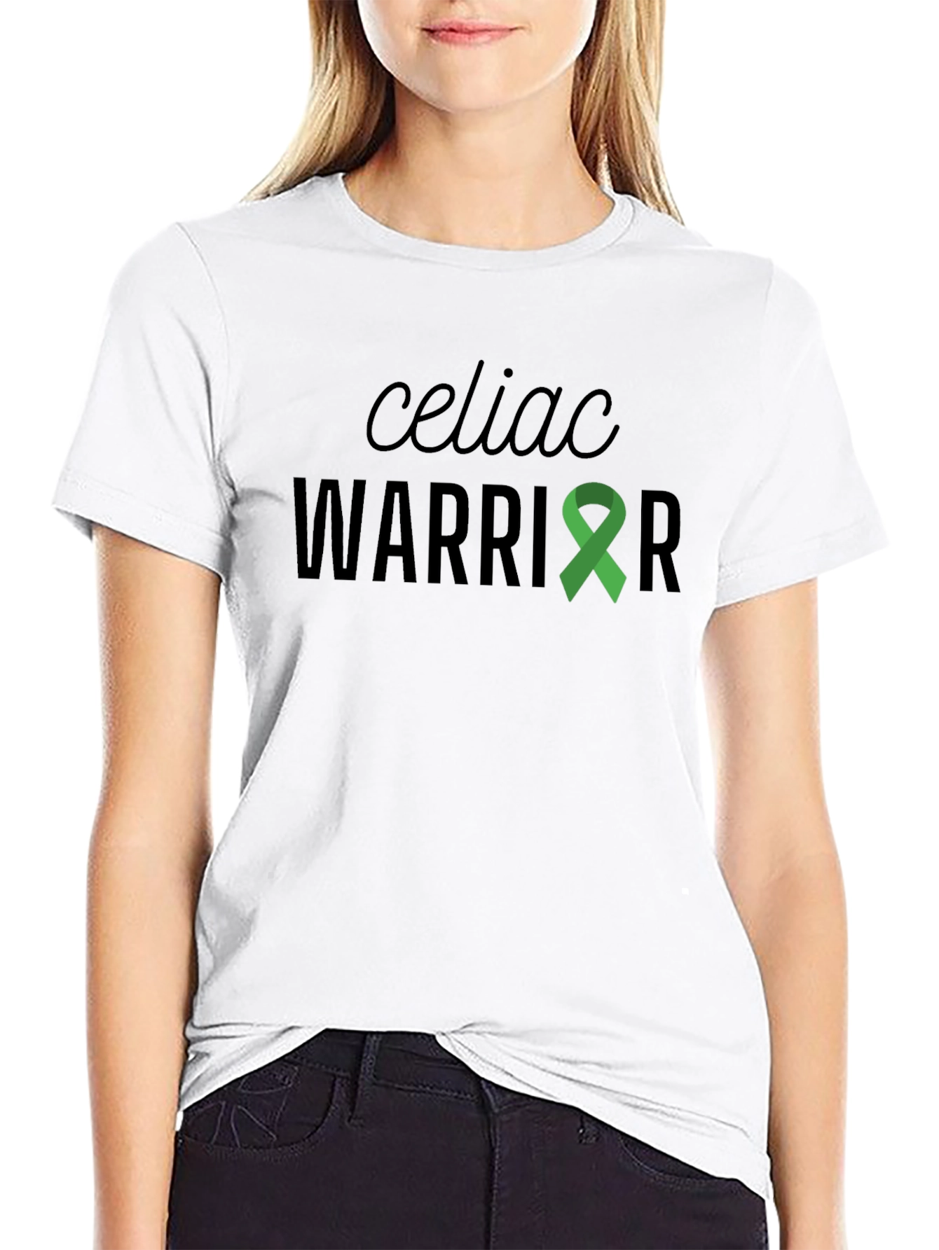 Celiac Warrior Black Graphic Tee