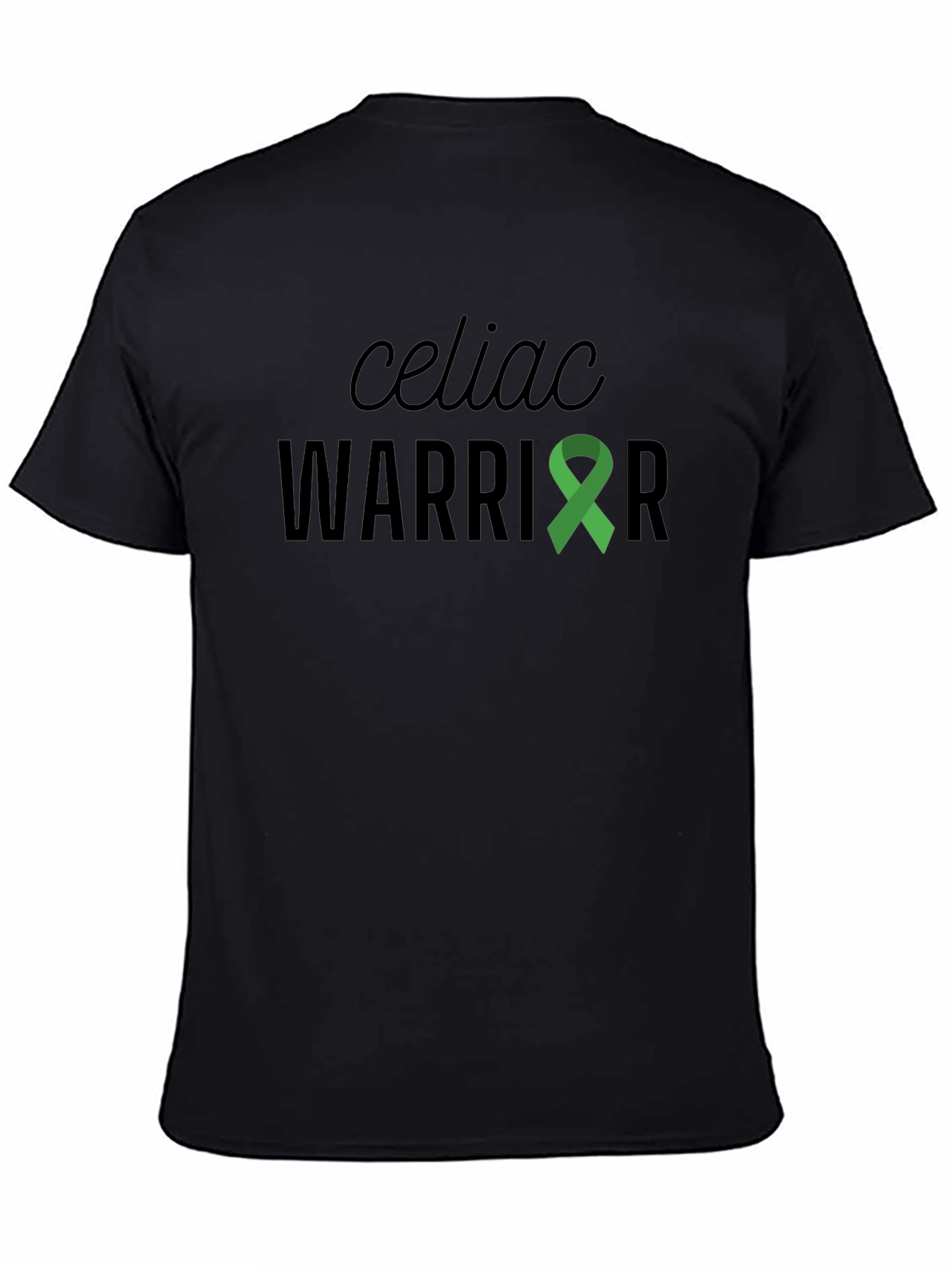 Celiac Warrior Black Graphic Tee