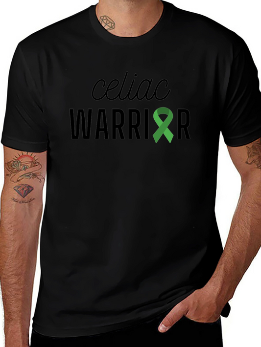 Celiac Warrior Black Graphic Tee