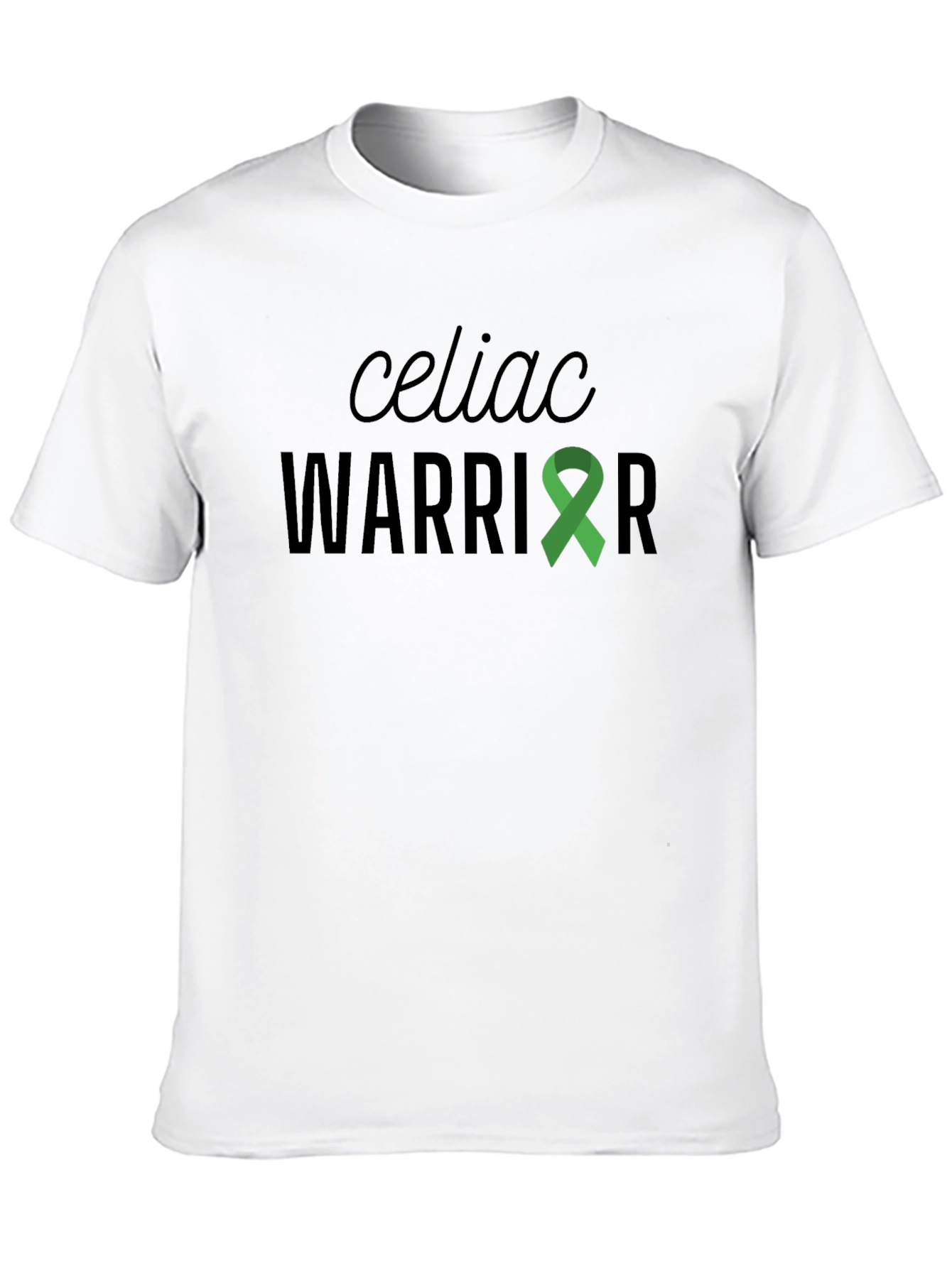 Celiac Warrior Black Graphic Tee