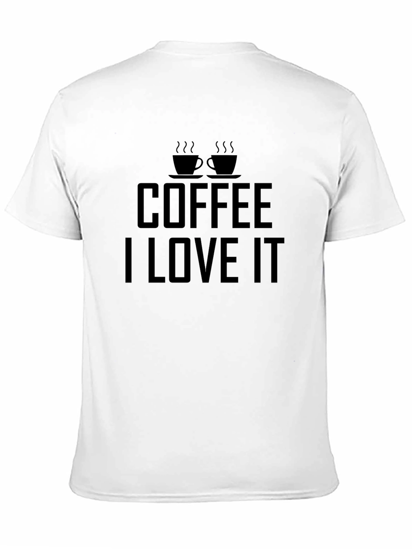 Coffee Lover Black Graphic T-Shirt
