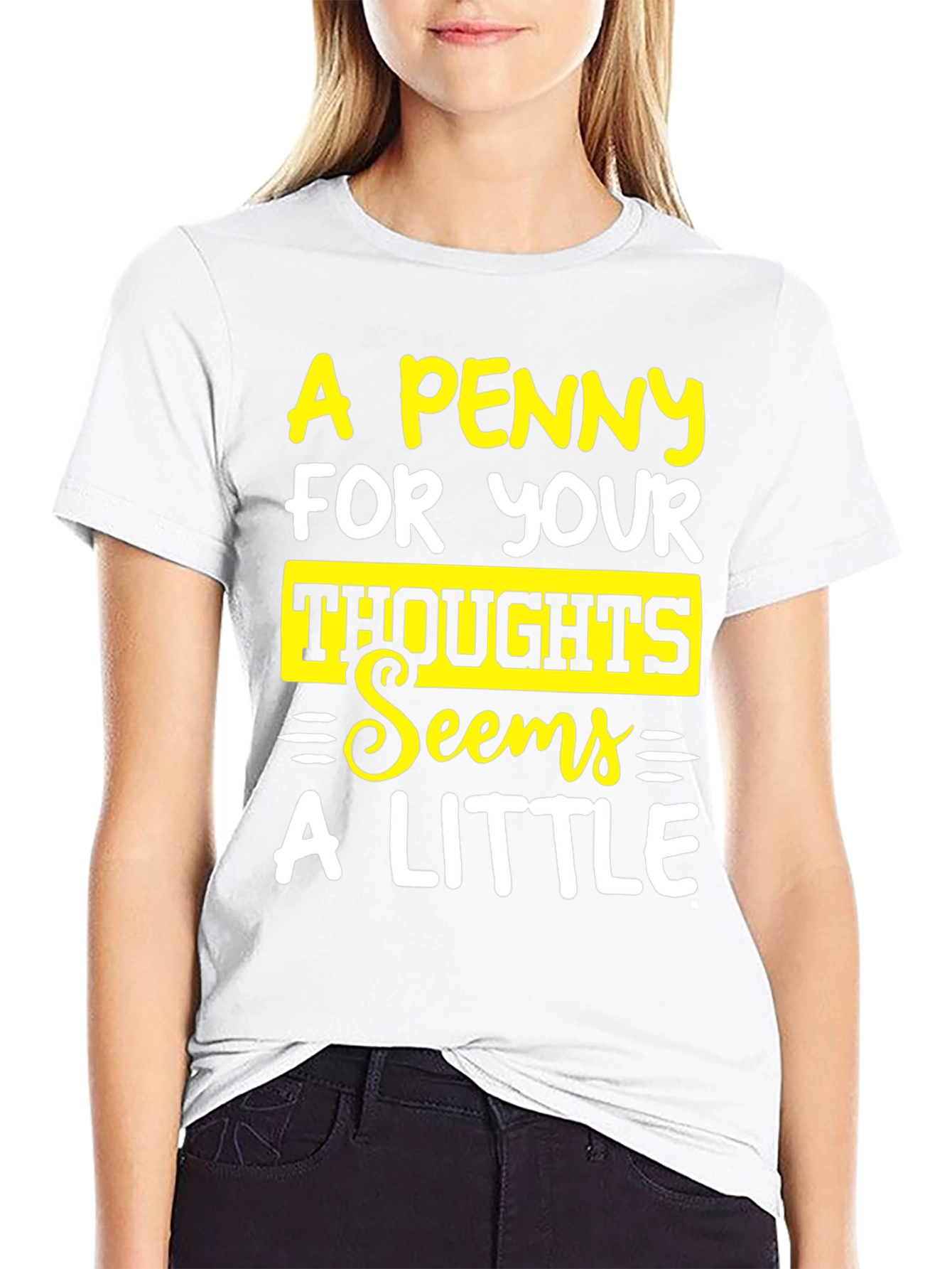 A Penny For Your Thoughts Graphic Tee