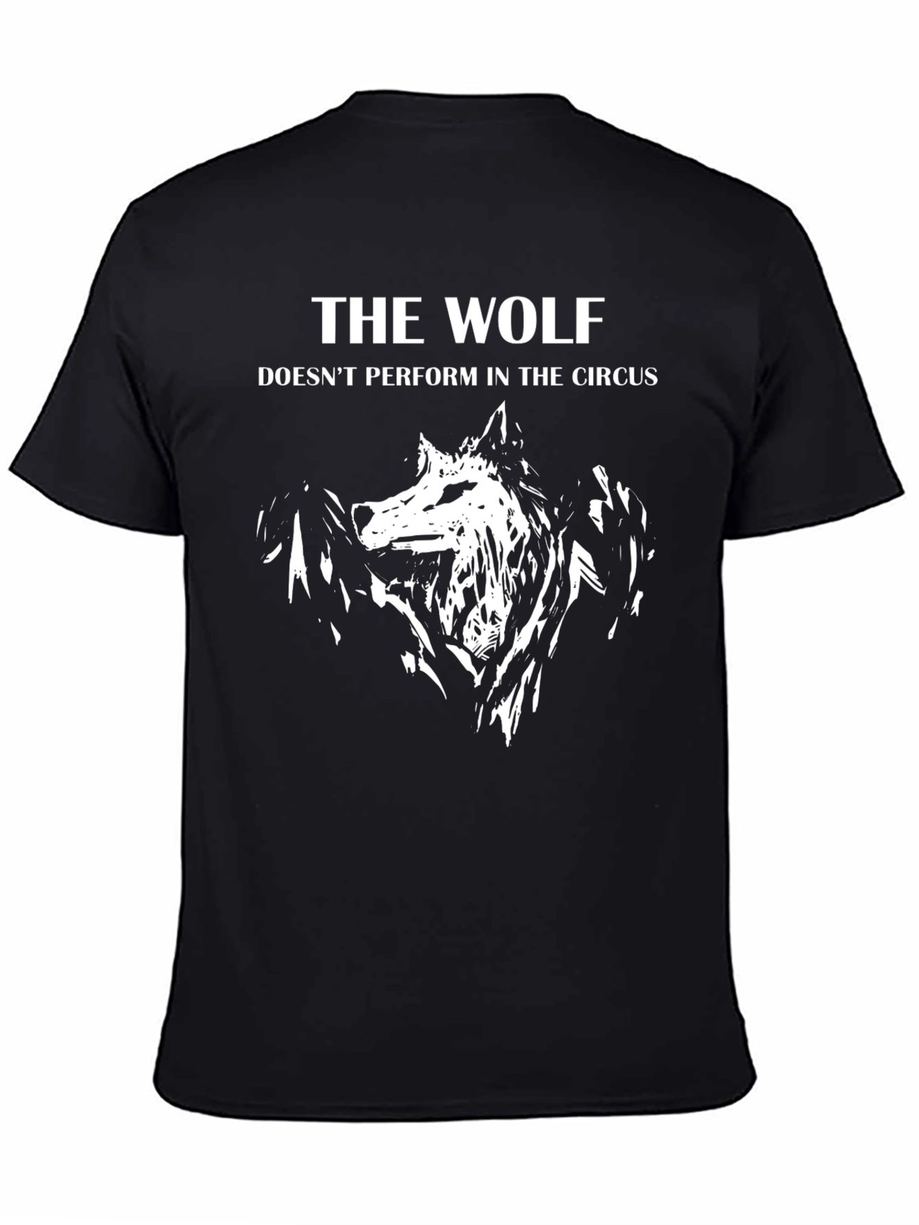 The Wolf Doesnt Perform Graphic T-Shirt