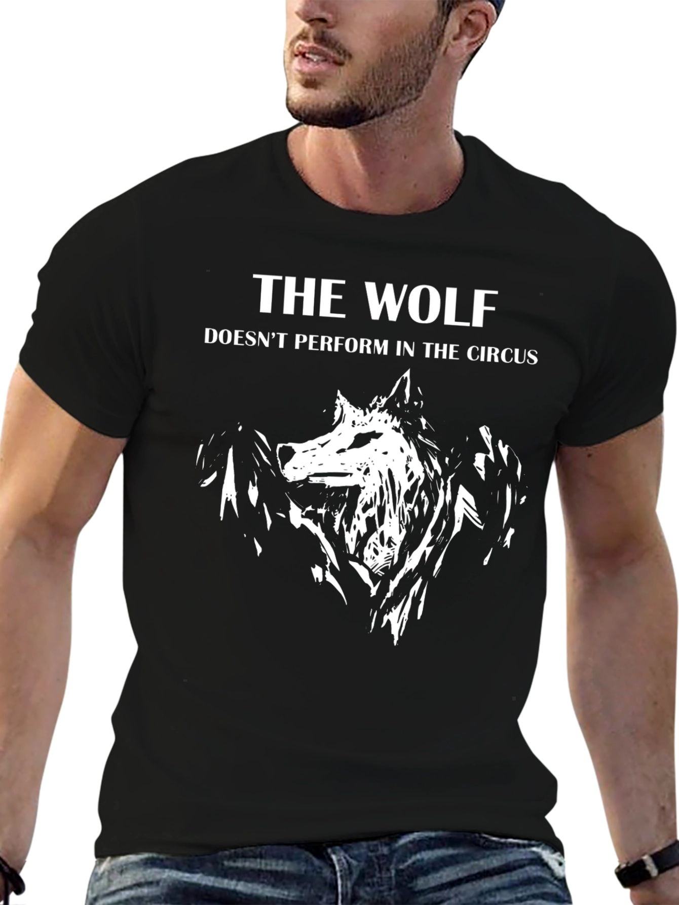 The Wolf Doesnt Perform Graphic T-Shirt