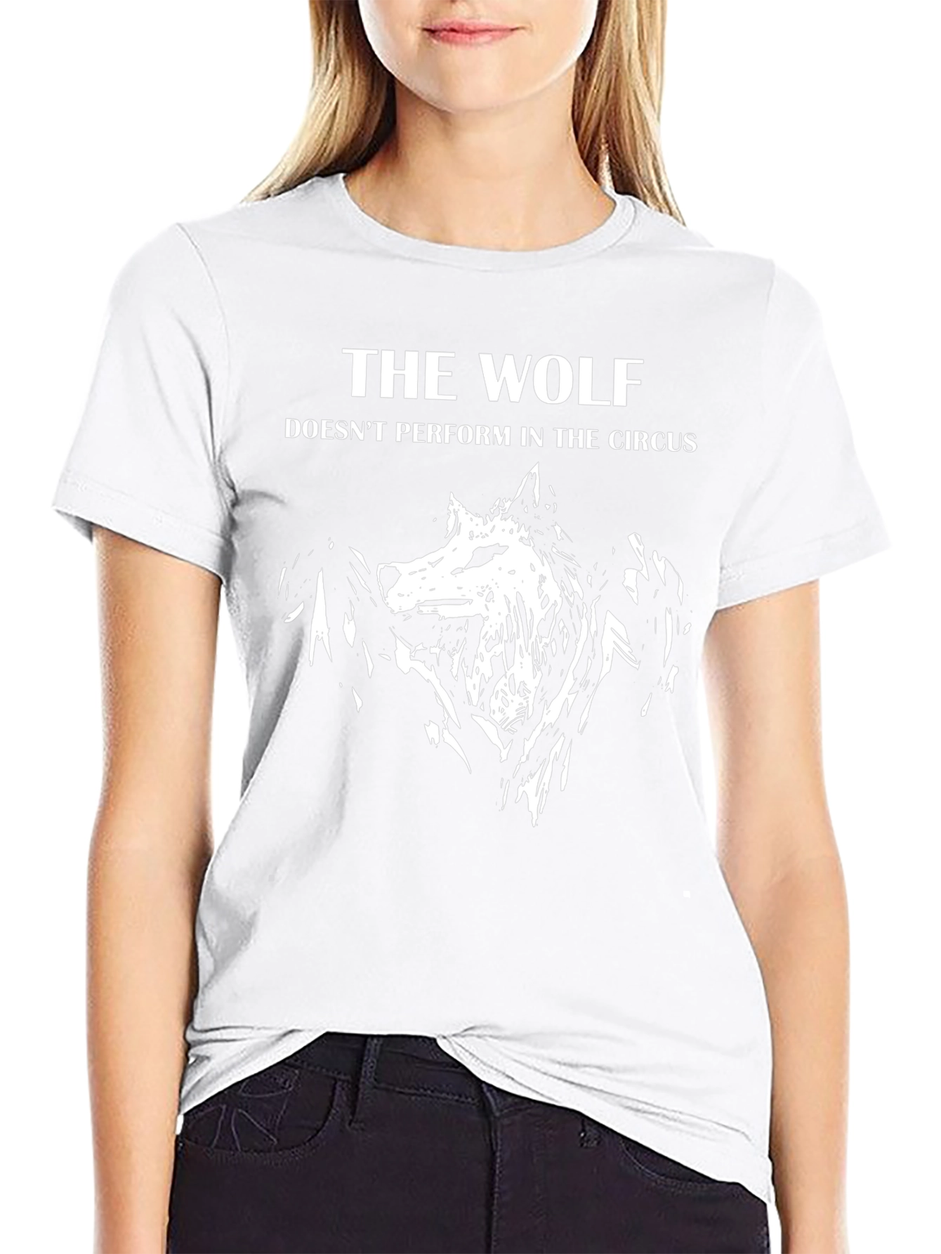 The Wolf Doesnt Perform Graphic T-Shirt
