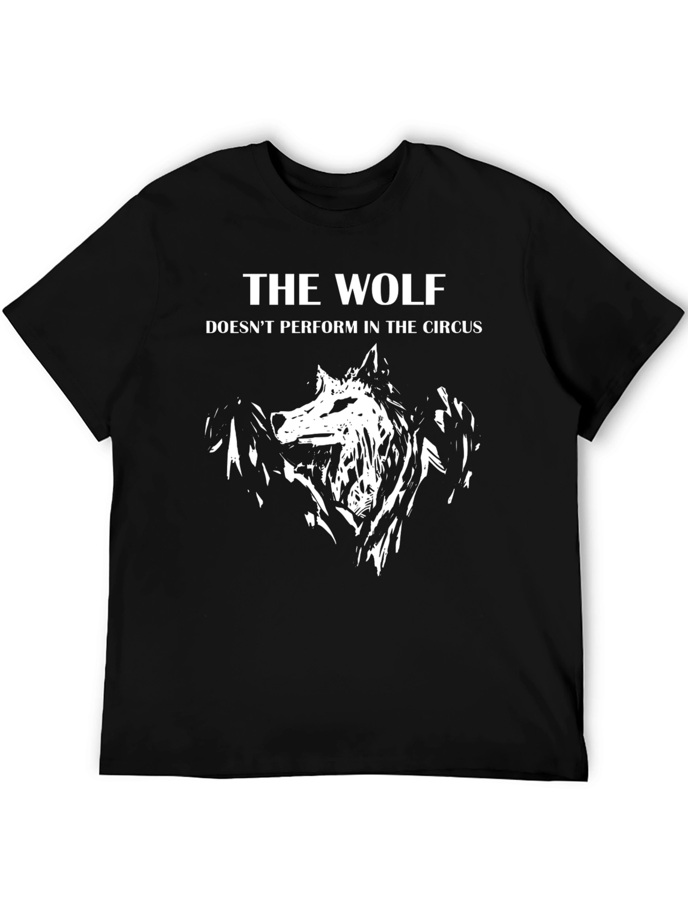 The Wolf Doesnt Perform Graphic T-Shirt