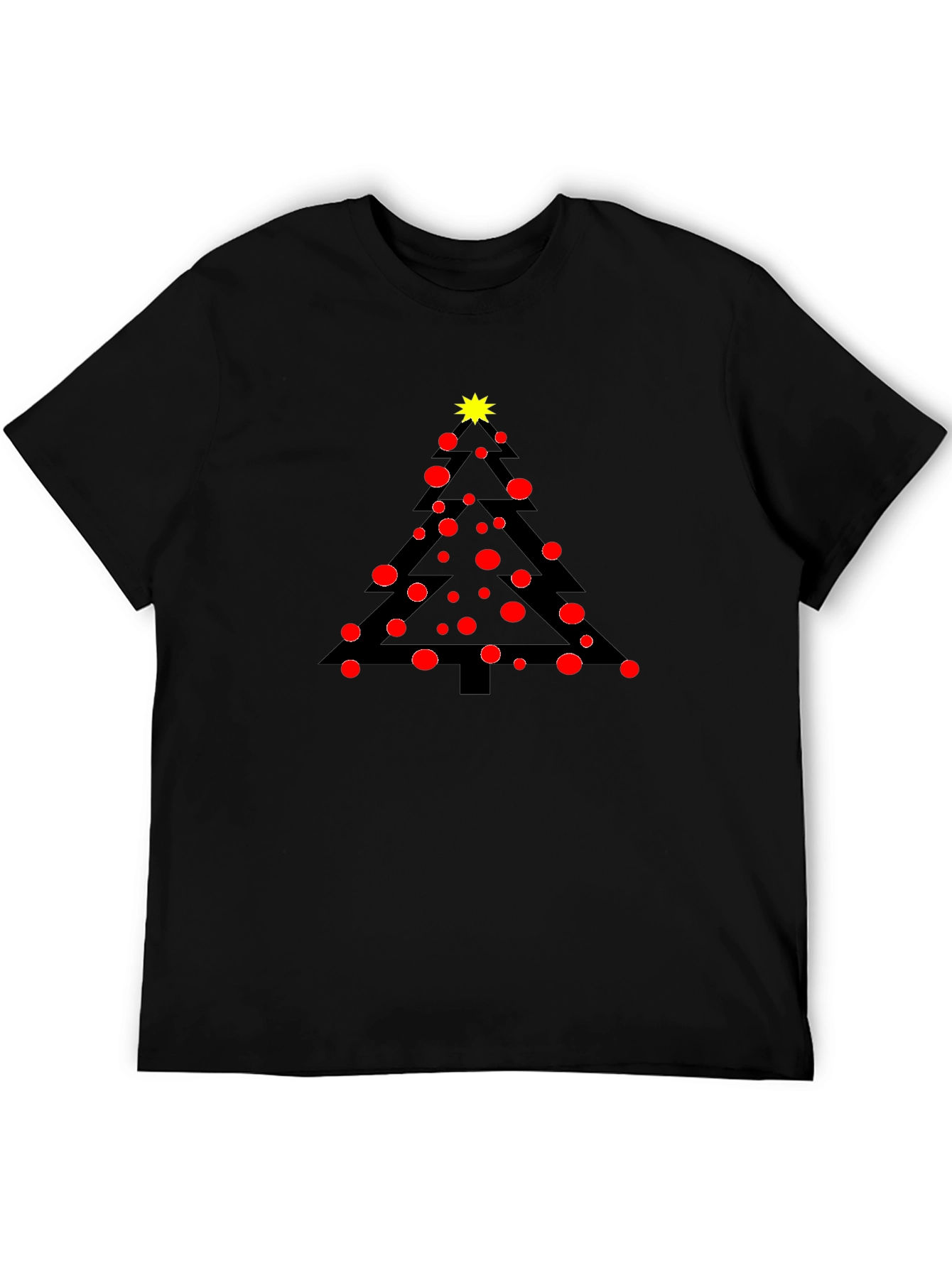 Festive Christmas Tree T-Shirt - Holiday Apparel