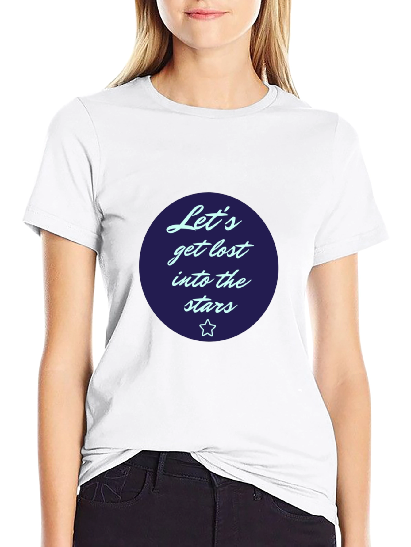 Lost in the Stars Graphic Tee - Black