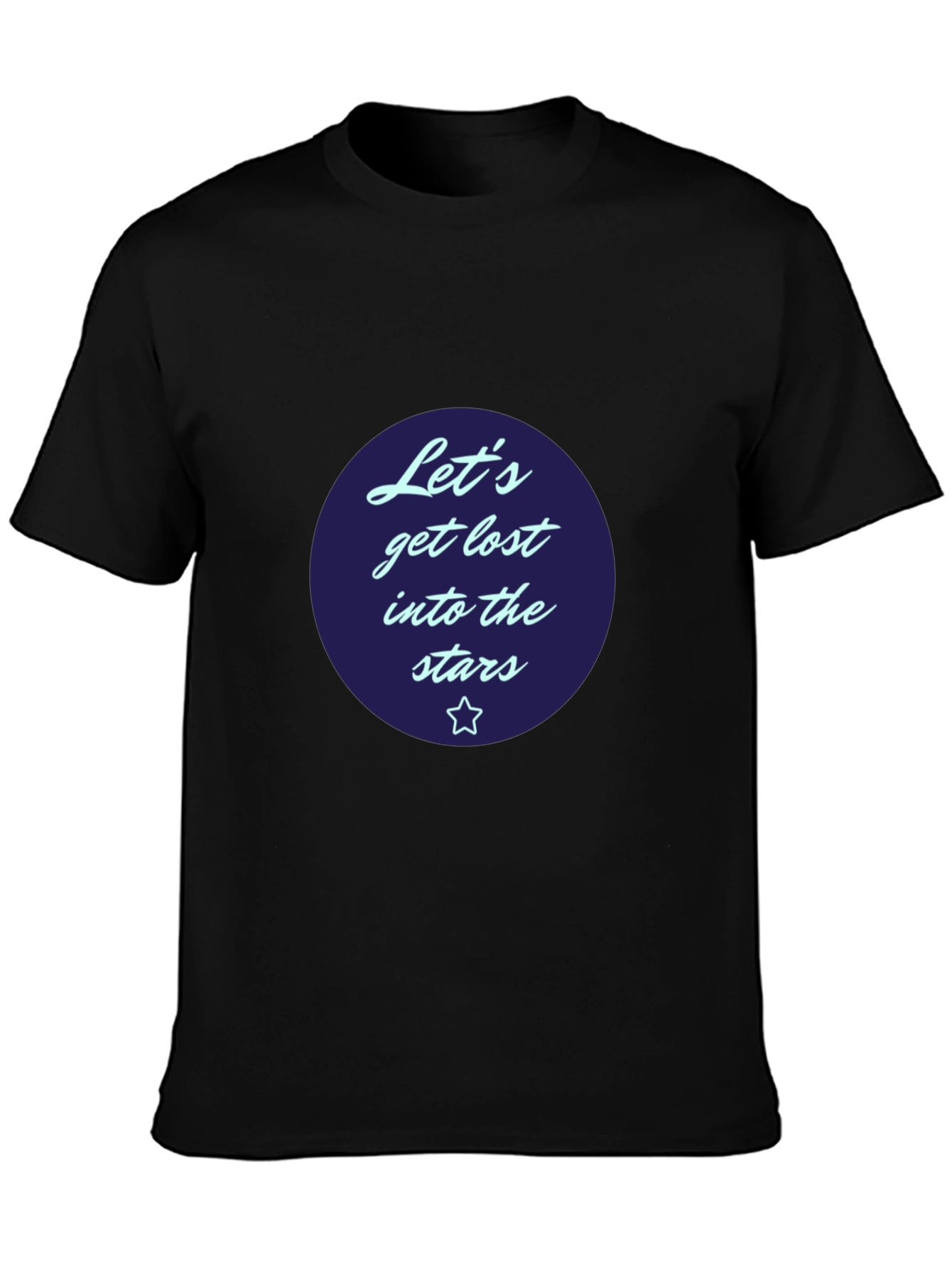 Lost in the Stars Graphic Tee - Black