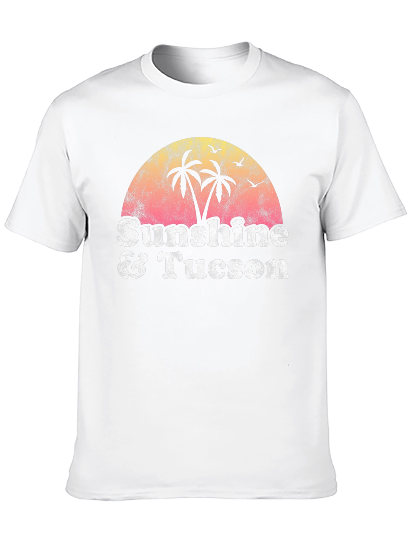 Sunshine & Tucson Retro Graphic Tee - Black