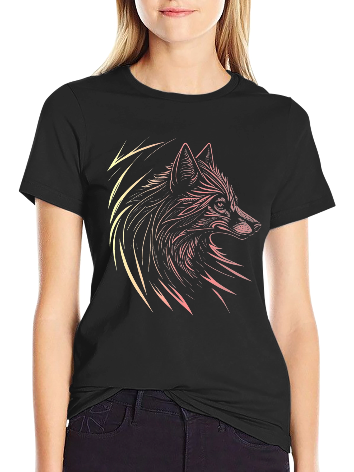 Fox Graphic Black T-Shirt