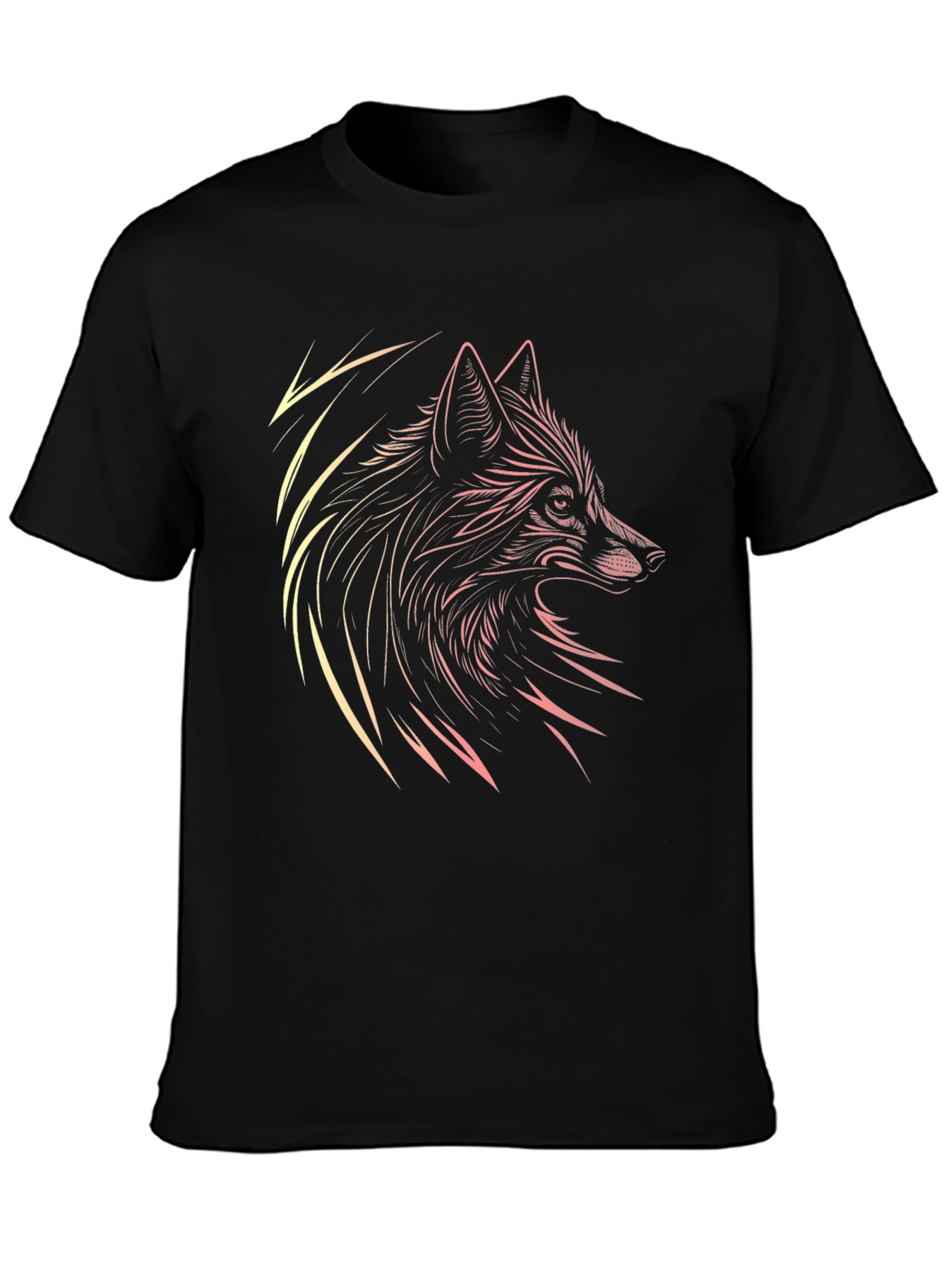 Fox Graphic Black T-Shirt