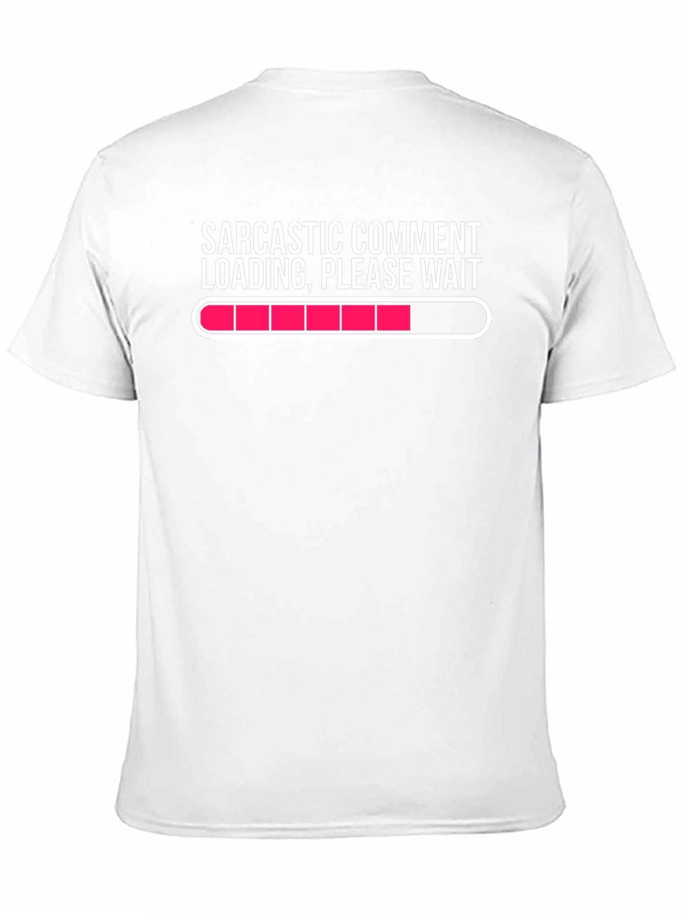 Sarcastic Comment Loading Funny Black T-Shirt