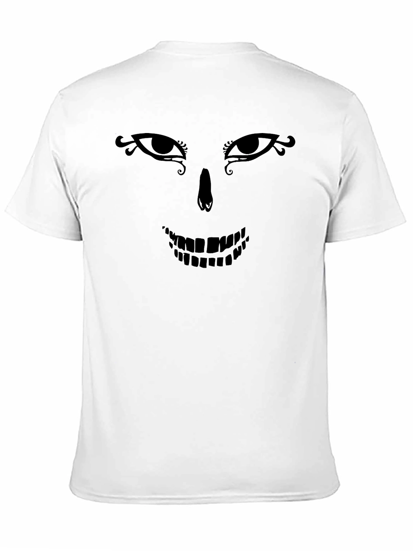Skull Face Graphic Tee - Stylish & Unique Design