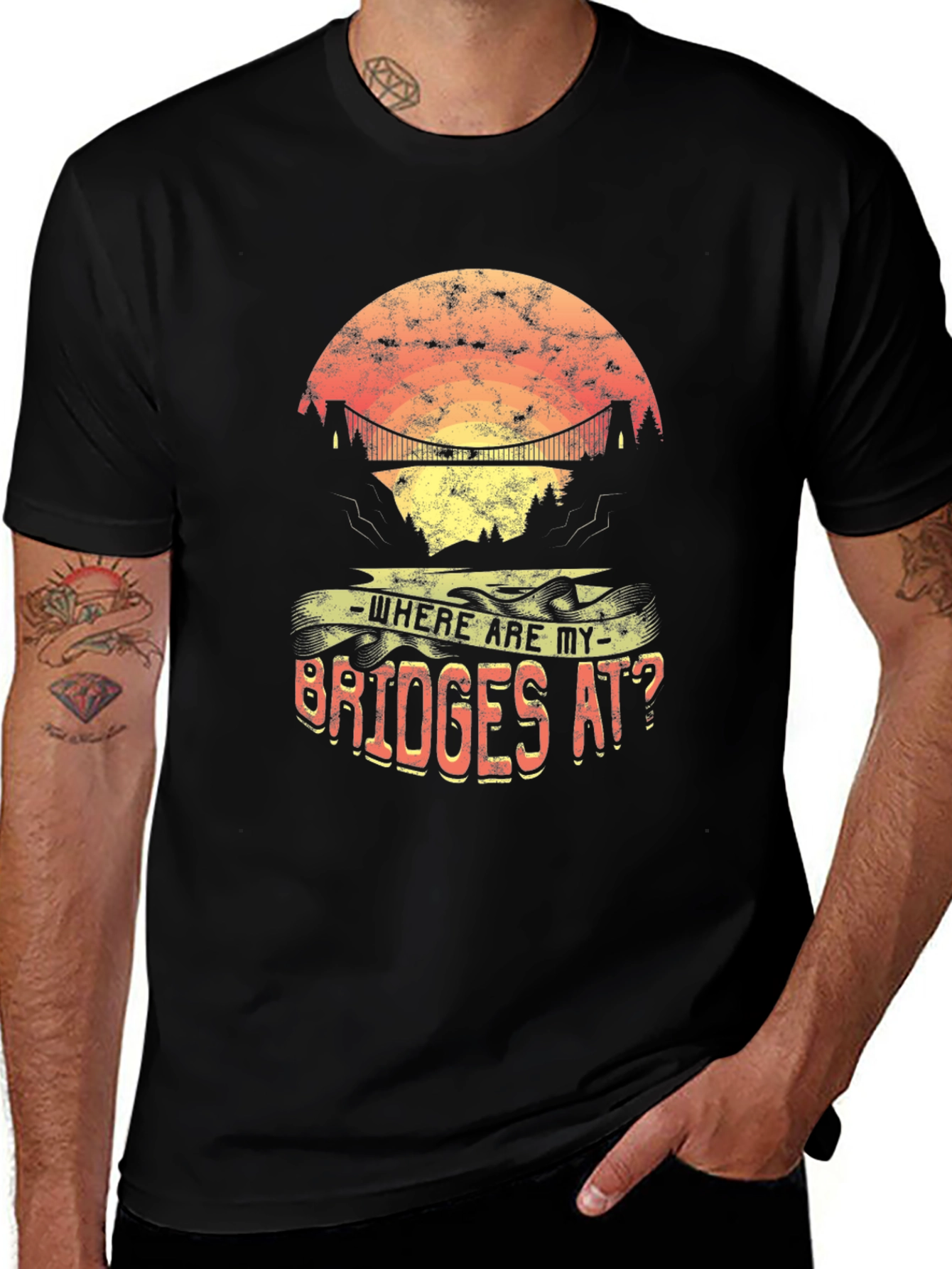 Where Are My Bridges? Graphic Tee