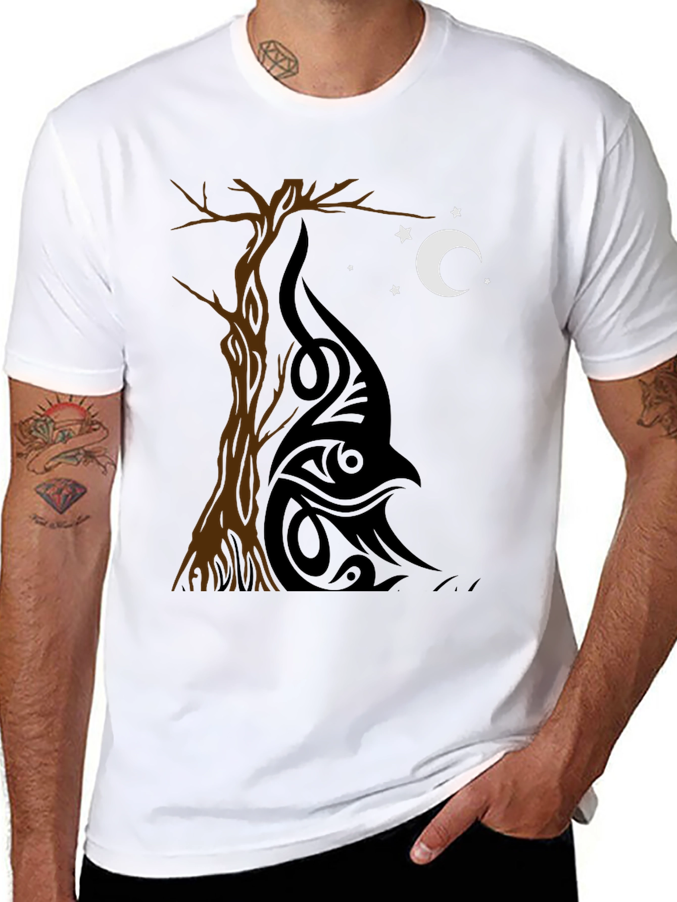 Eerie Night Tree T-Shirt