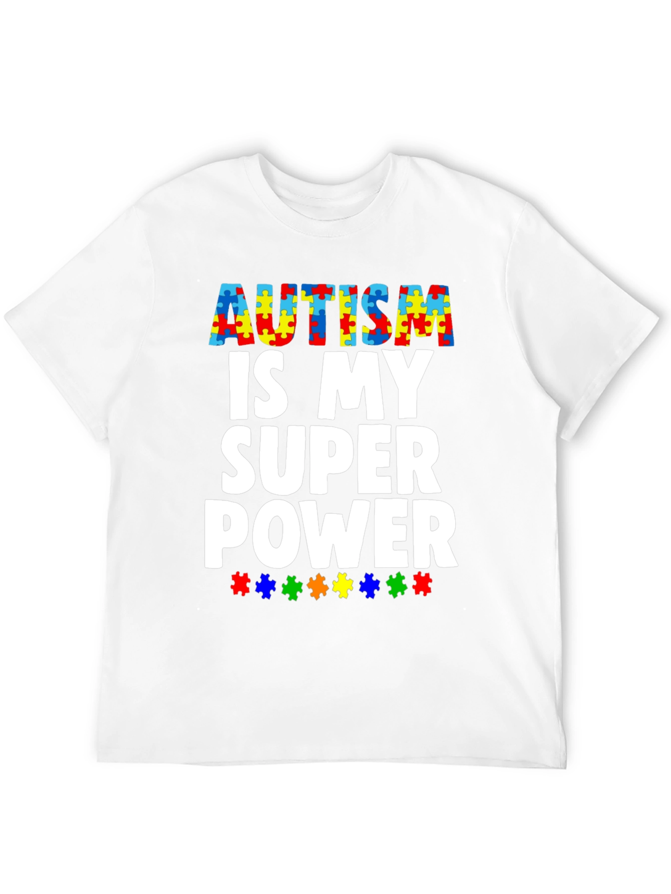 Autism Awareness Tee: My Super Power T-Shirt