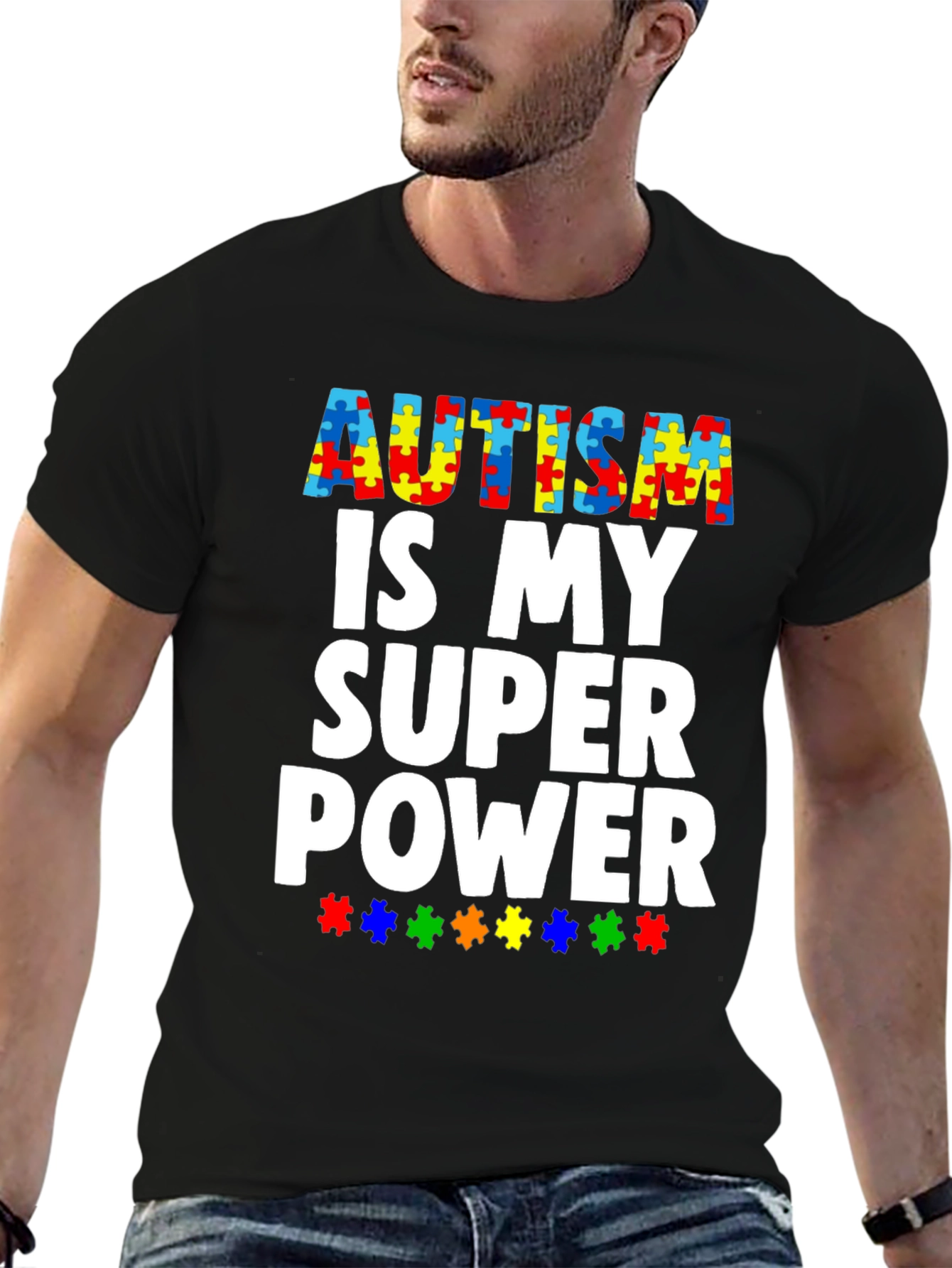 Autism Awareness Tee: My Super Power T-Shirt