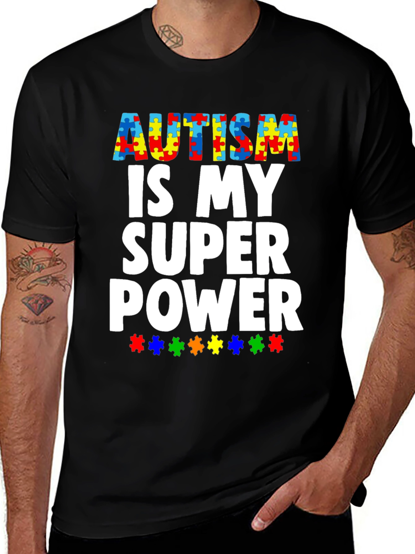 Autism Awareness Tee: My Super Power T-Shirt
