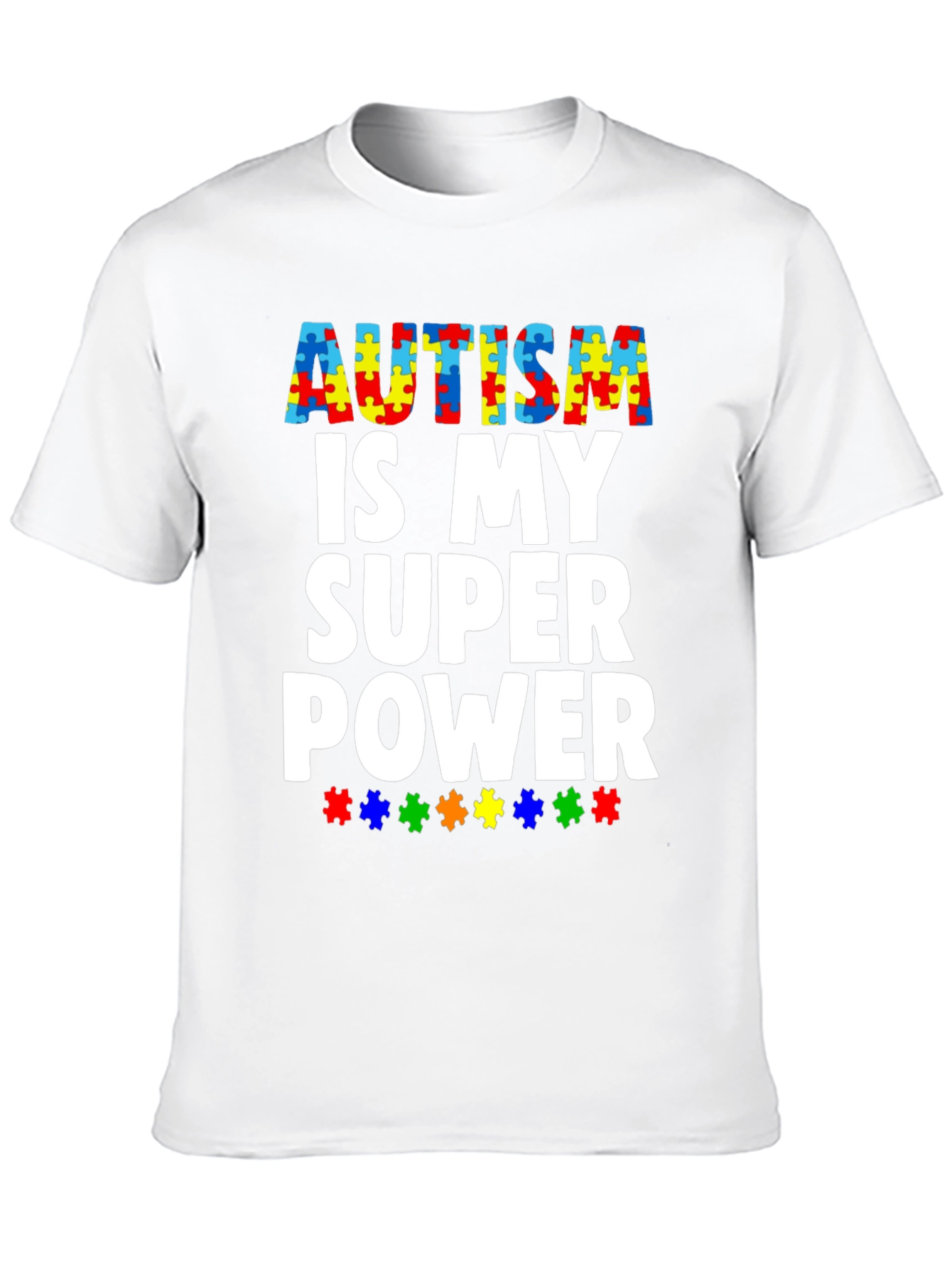 Autism Awareness Tee: My Super Power T-Shirt