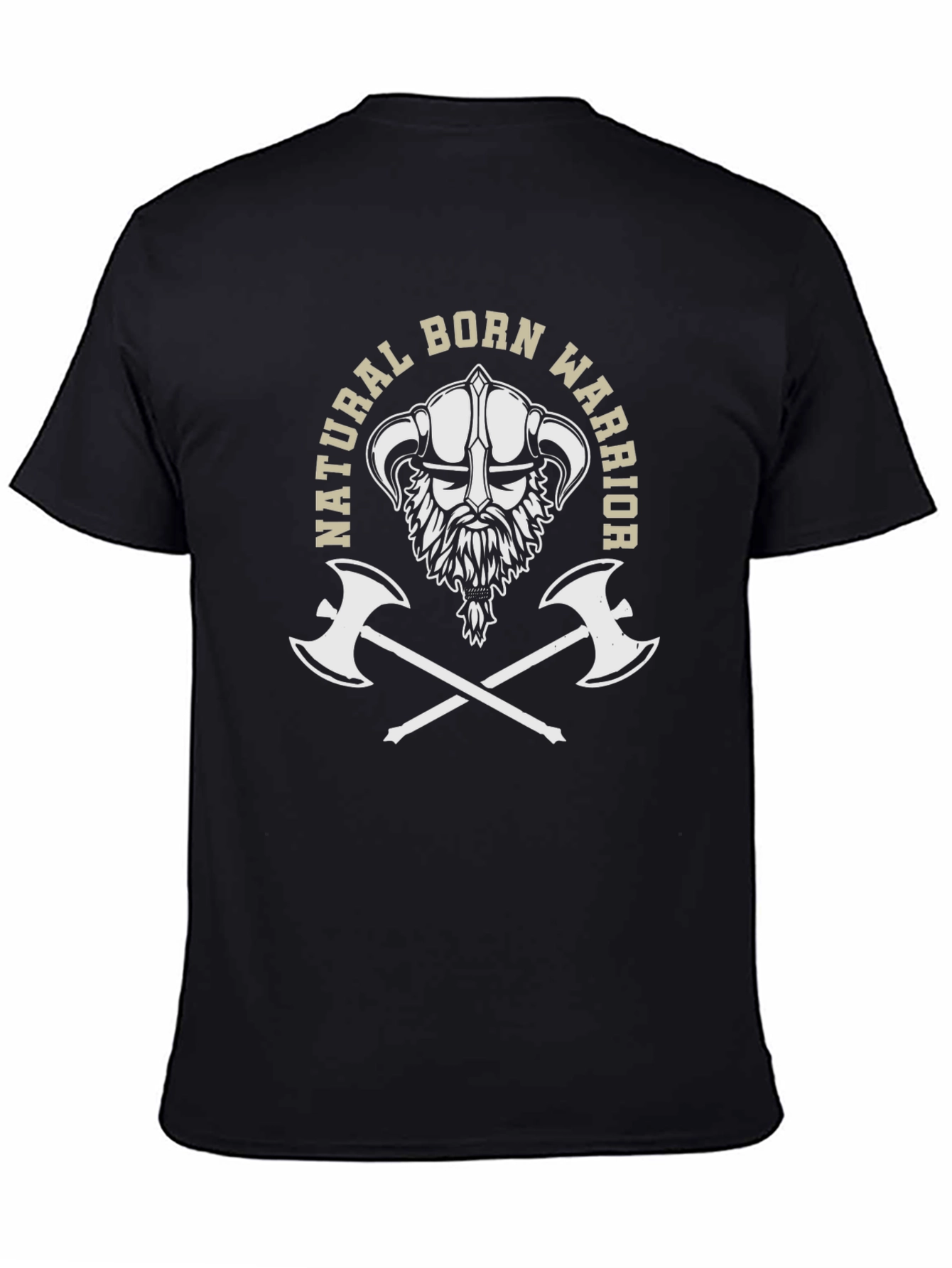 Natural Born Warrior Viking T-Shirt