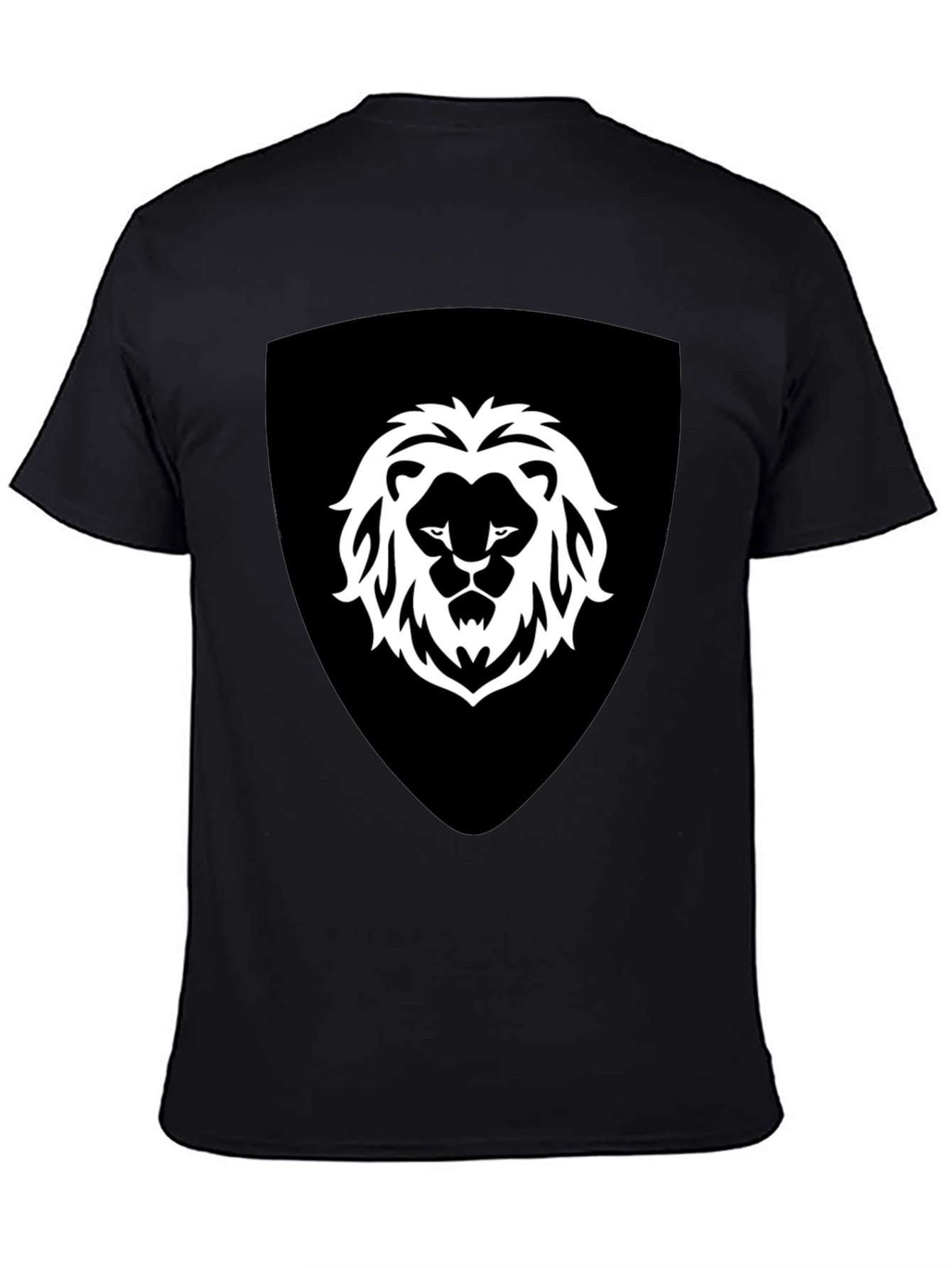 Lion Shield Graphic Tee - Bold Style