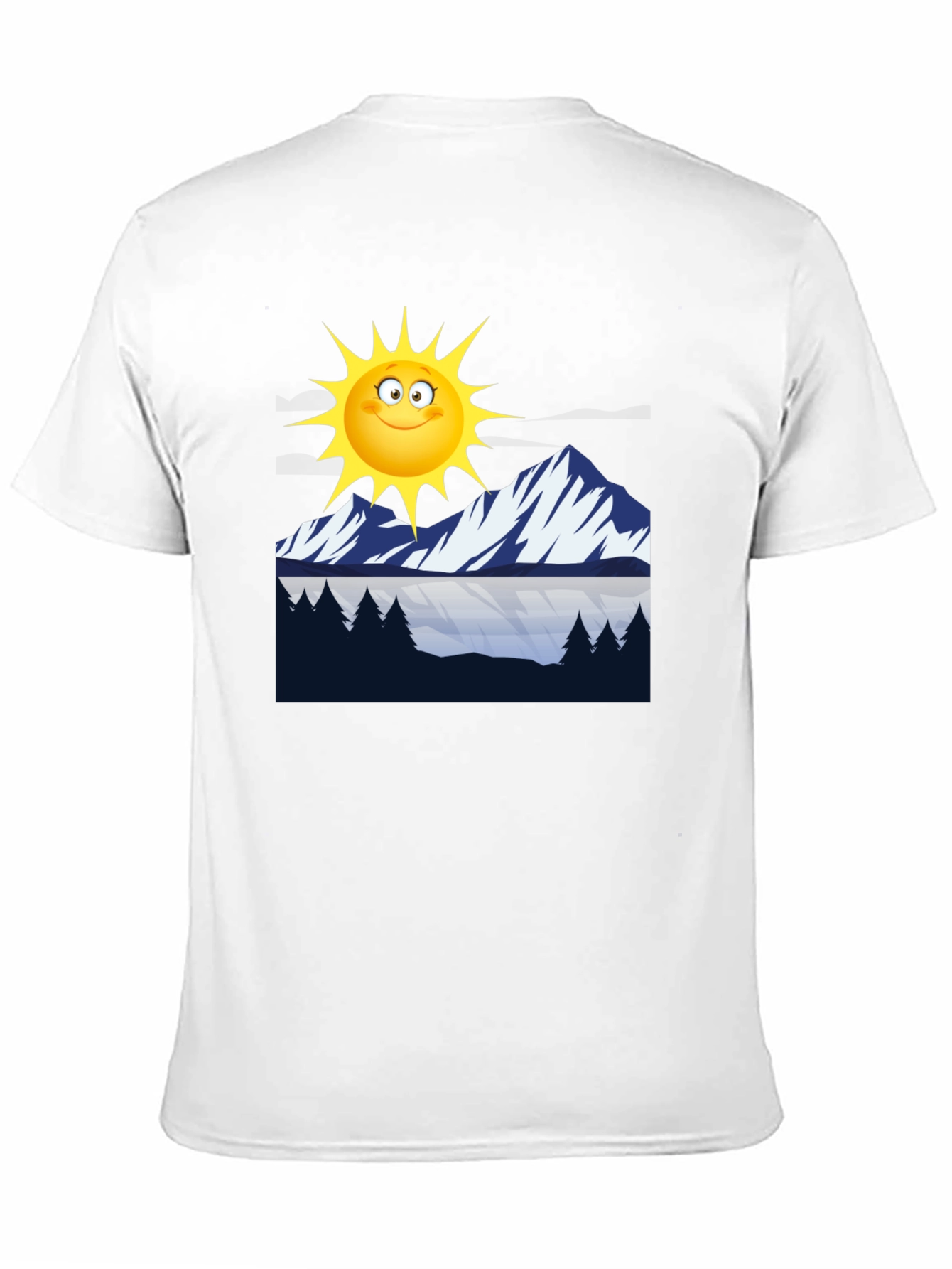 Sun & Mountains Graphic Tee - Relaxed Fit