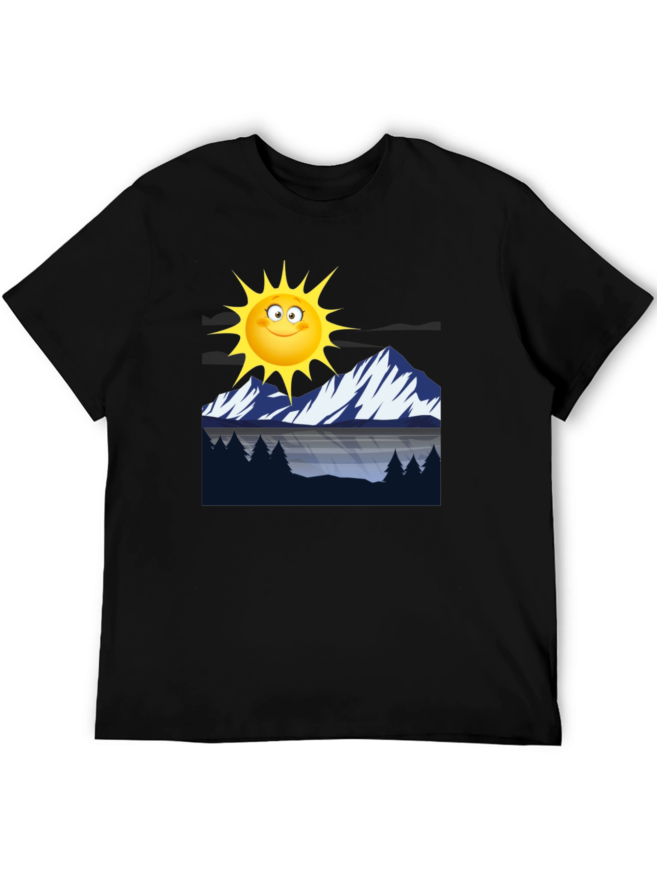 Sun & Mountains Graphic Tee - Relaxed Fit