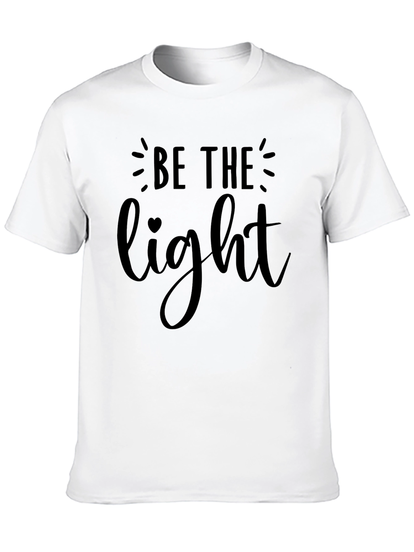 Be The Light Graphic T-Shirt - Inspiring Message