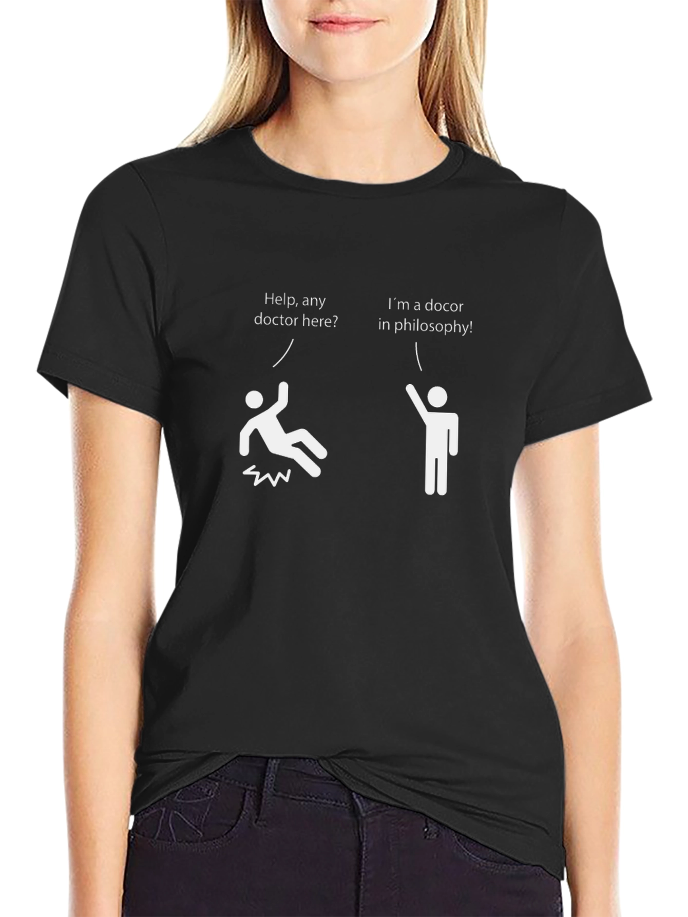 Funny Doctor of Philosophy Graphic T-Shirt