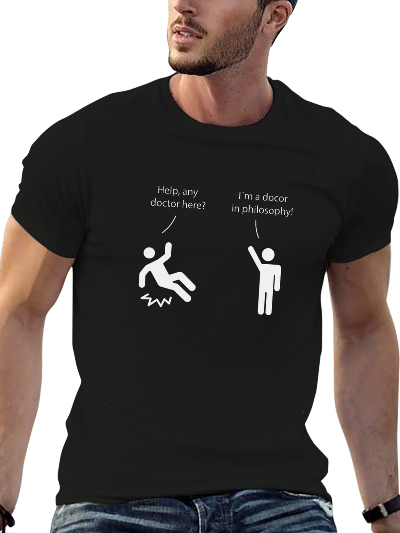 Funny Doctor of Philosophy Graphic T-Shirt
