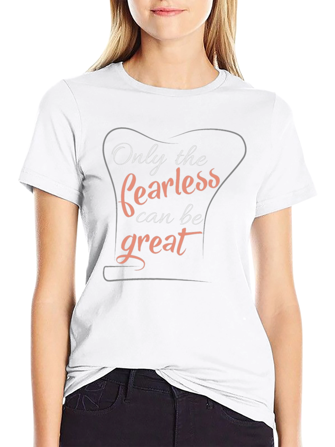 Fearless Graphic Tee - Bold Style Black T-Shirt