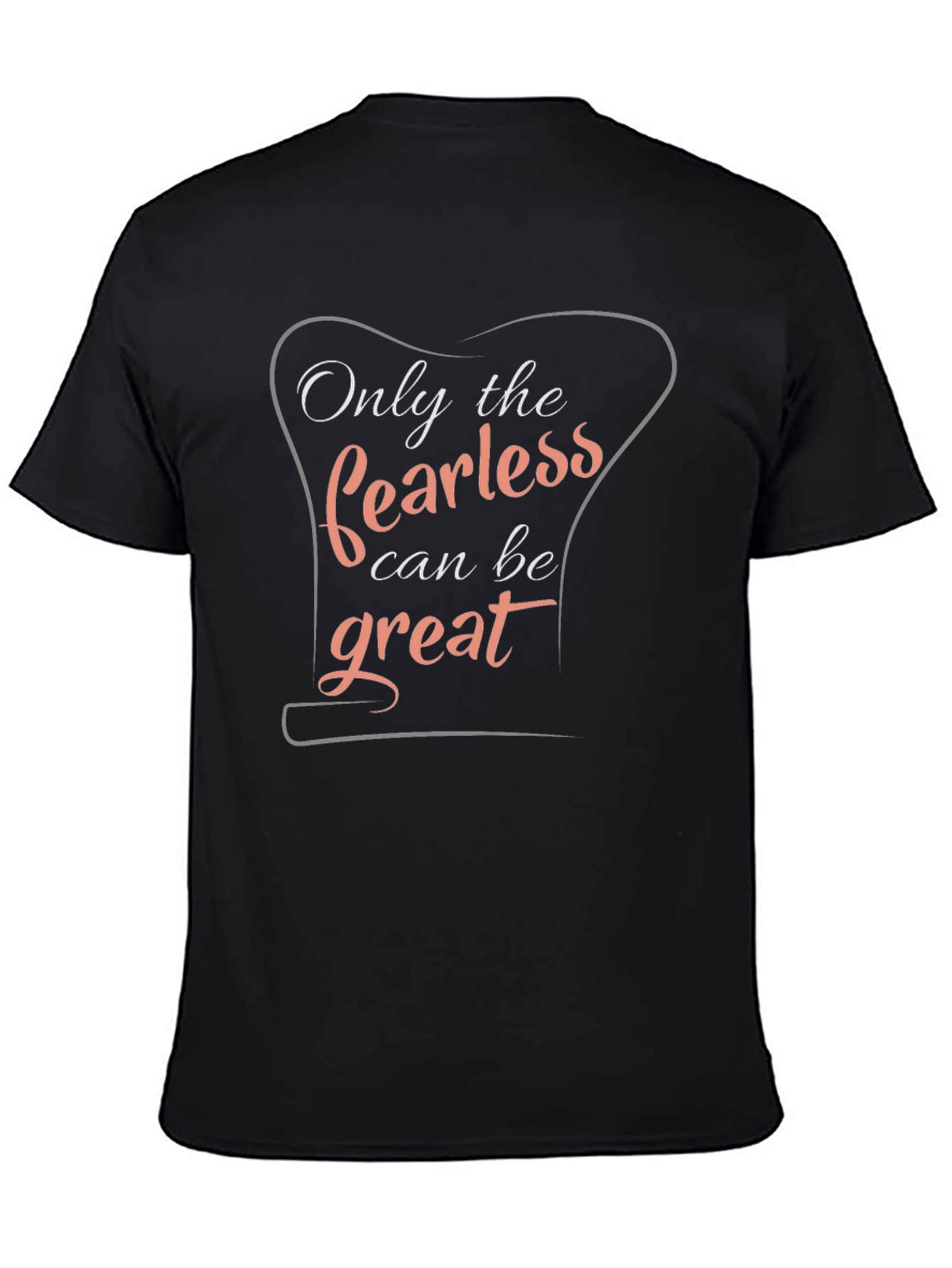 Fearless Graphic Tee - Bold Style Black T-Shirt