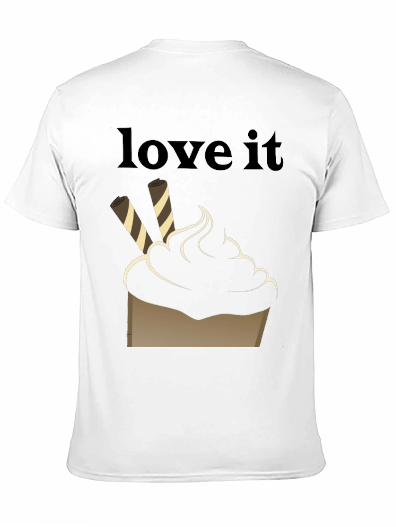 Love It Dessert T-Shirt - Black Graphic Tee