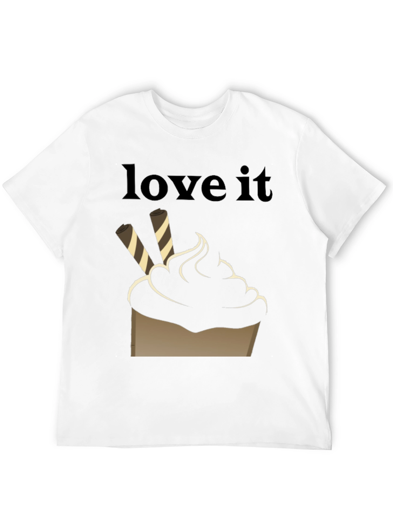 Love It Dessert T-Shirt - Black Graphic Tee