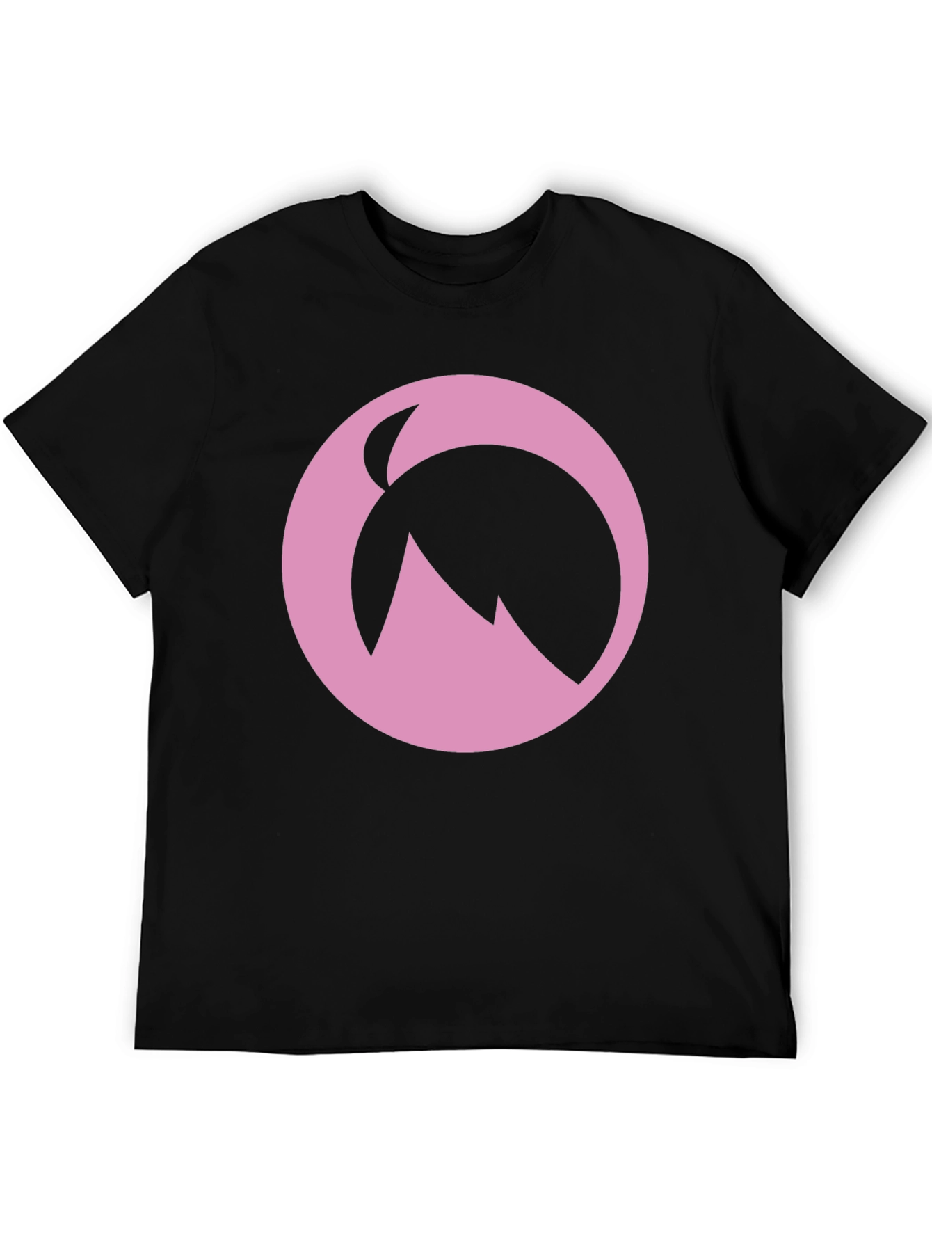 Pink Overwatch Symmetra Logo Black T-Shirt