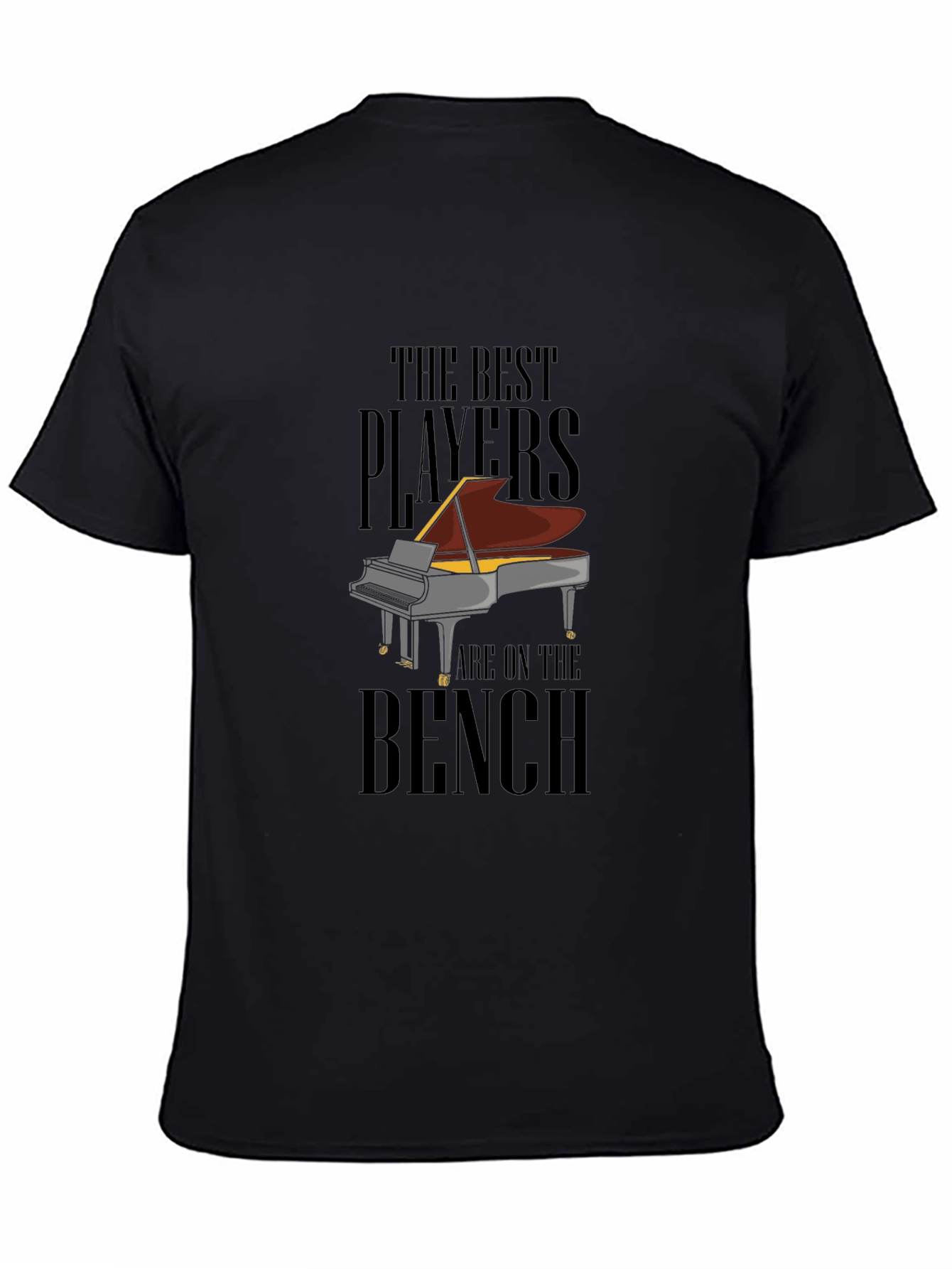 The Best Players Piano T-Shirt - Musician Tee