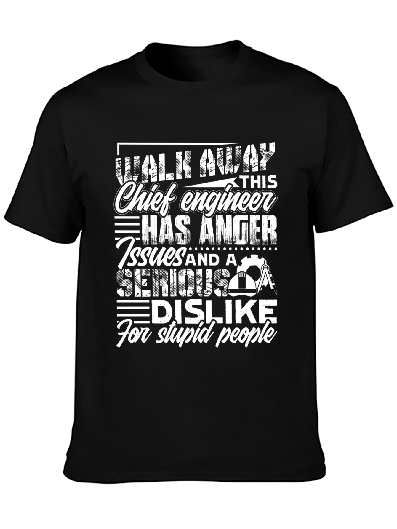 Chief Engineer Anger Issues Graphic Tee