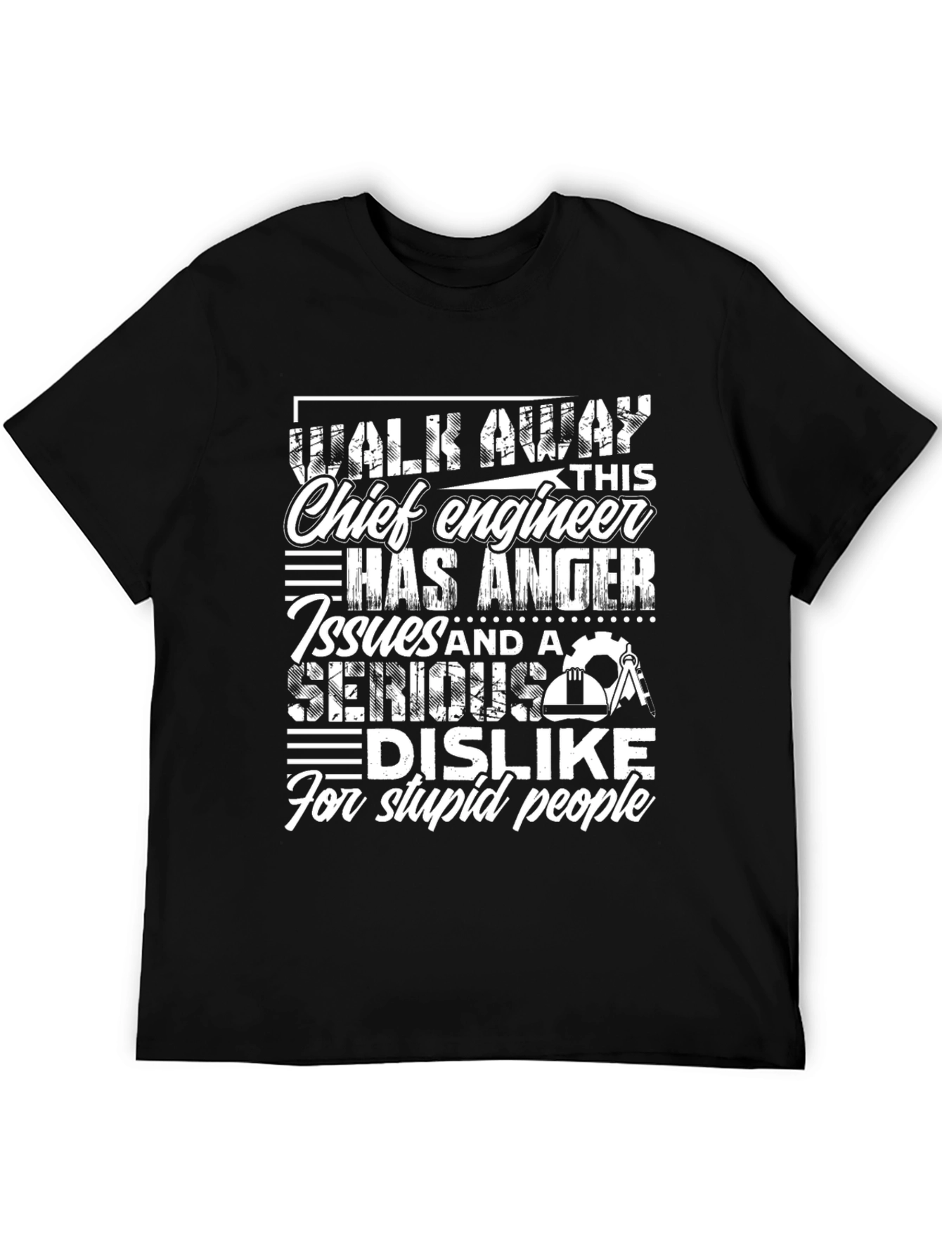 Chief Engineer Anger Issues Graphic Tee