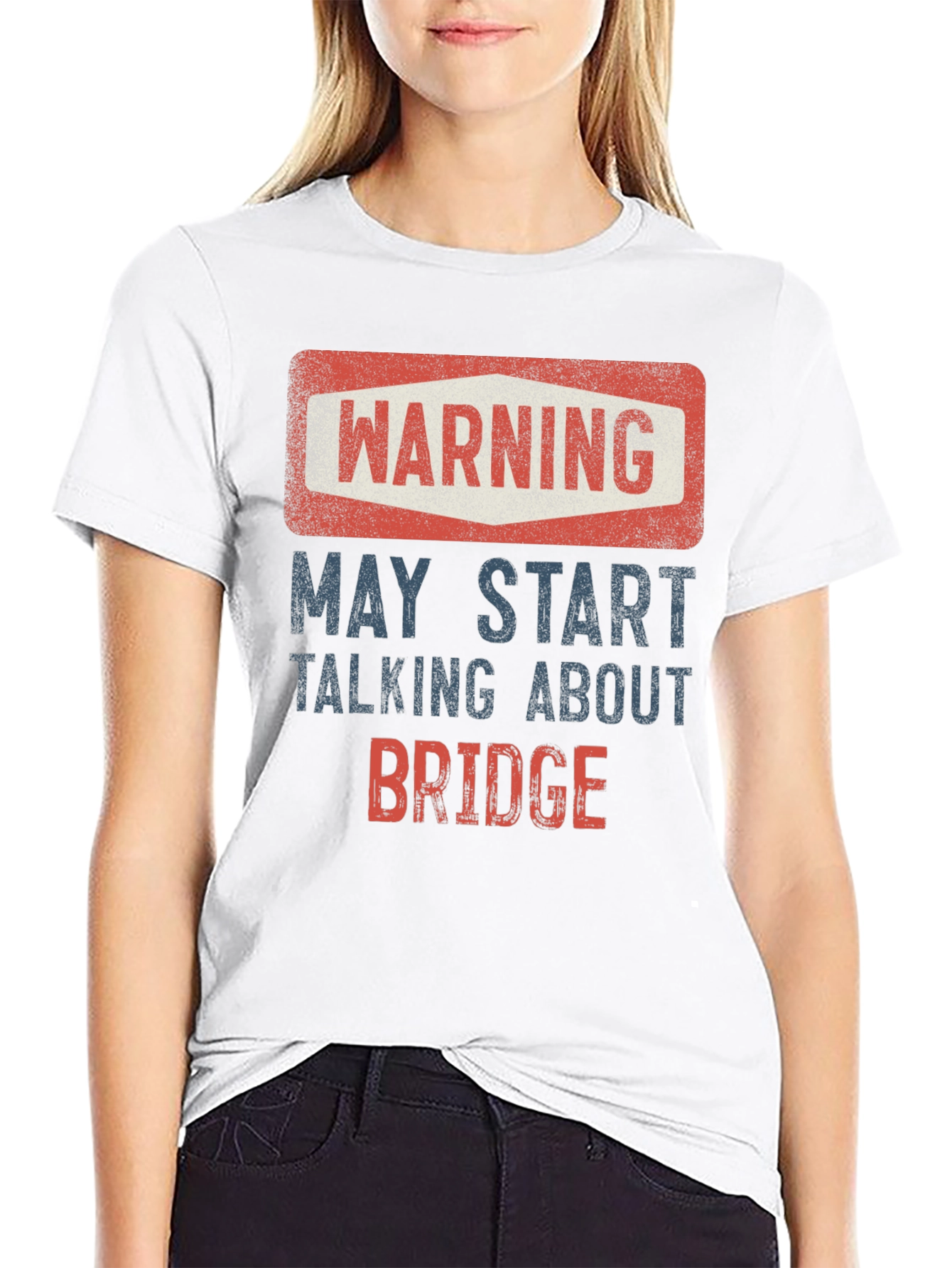 Warning May Start Talking About Bridge T-Shirt